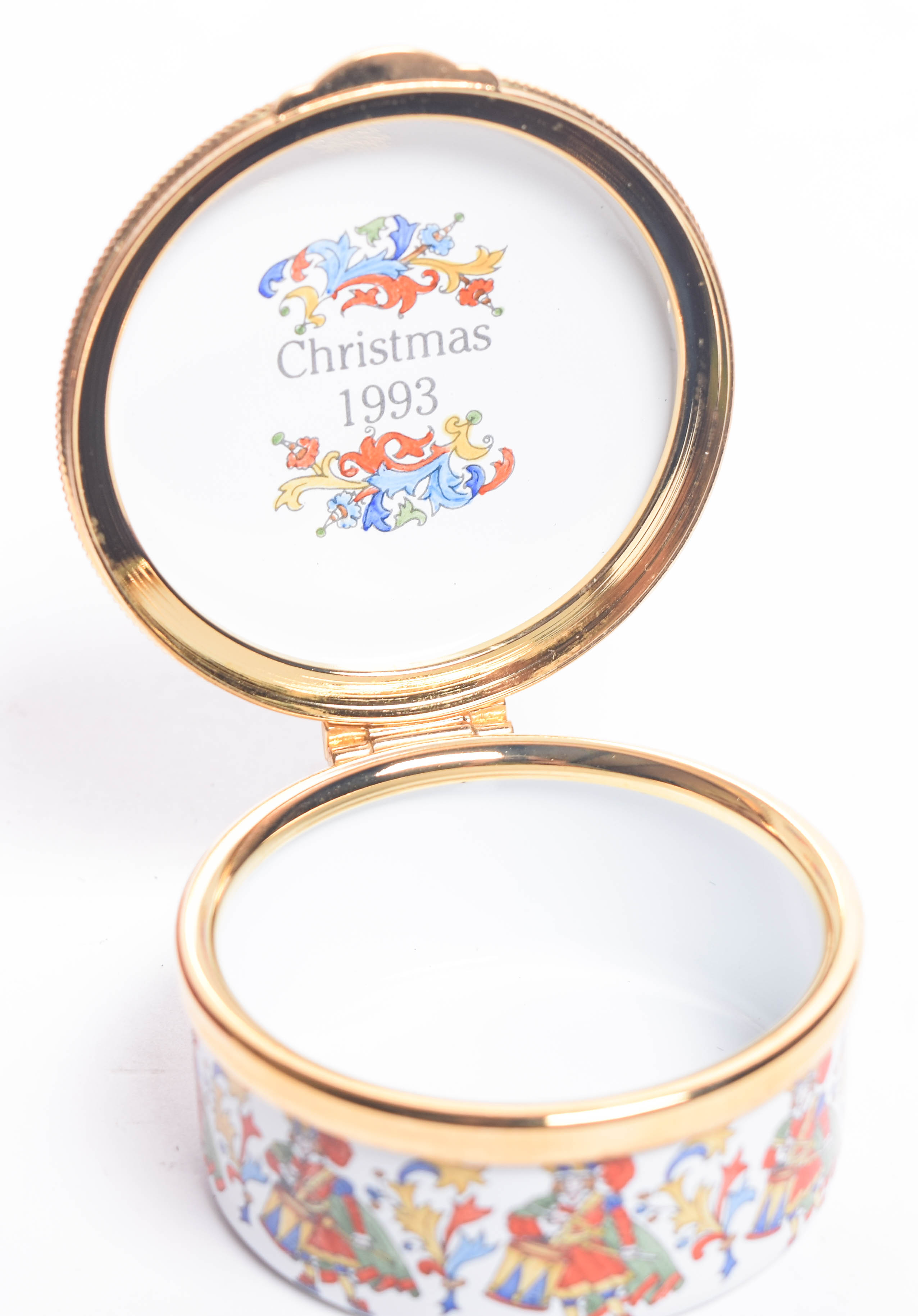 Assortment of Staffordshire and Halcyon Days Enamel Boxes