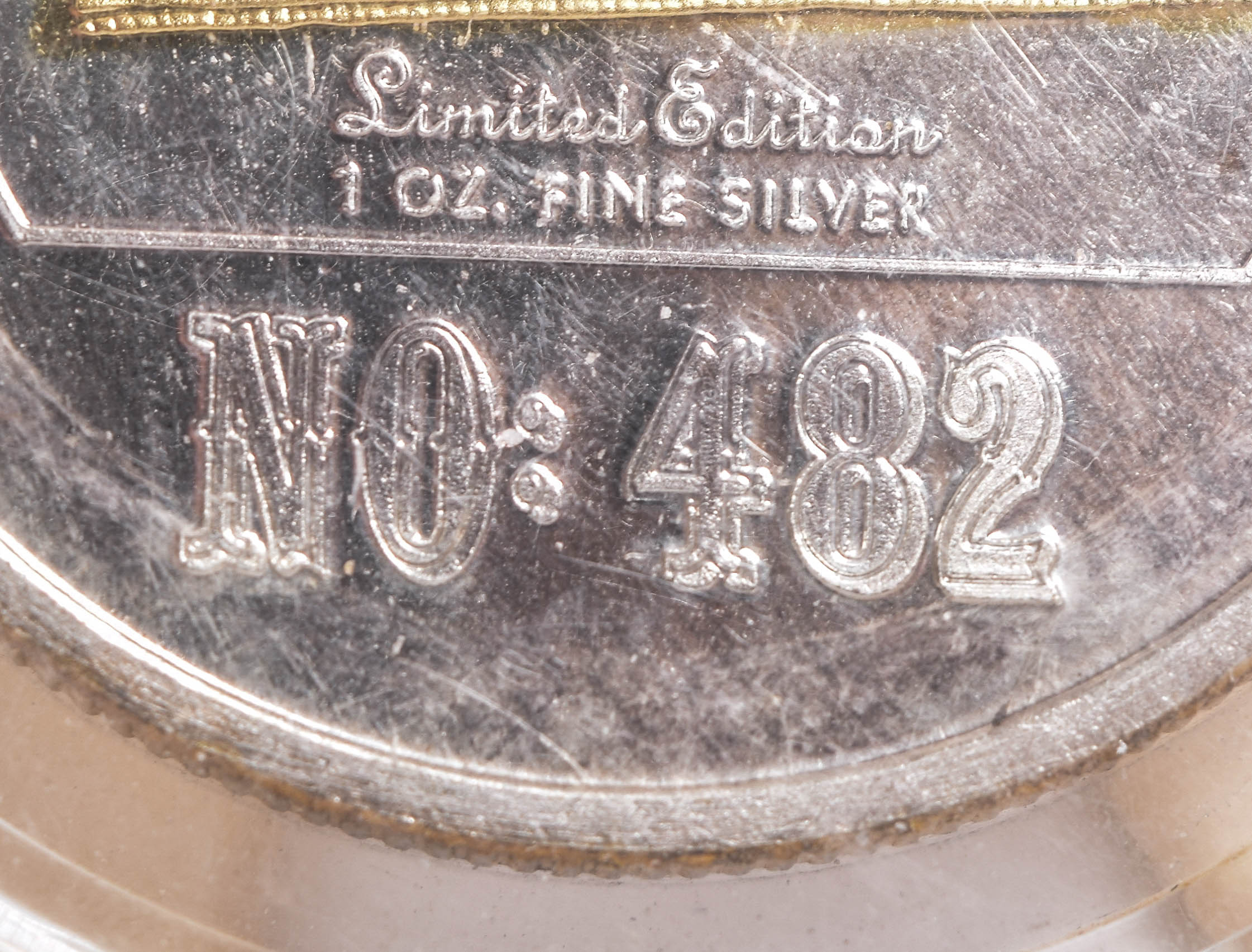 1992 Durango and Silverton Narrow Gauge Railroad Commemorative Silver Round