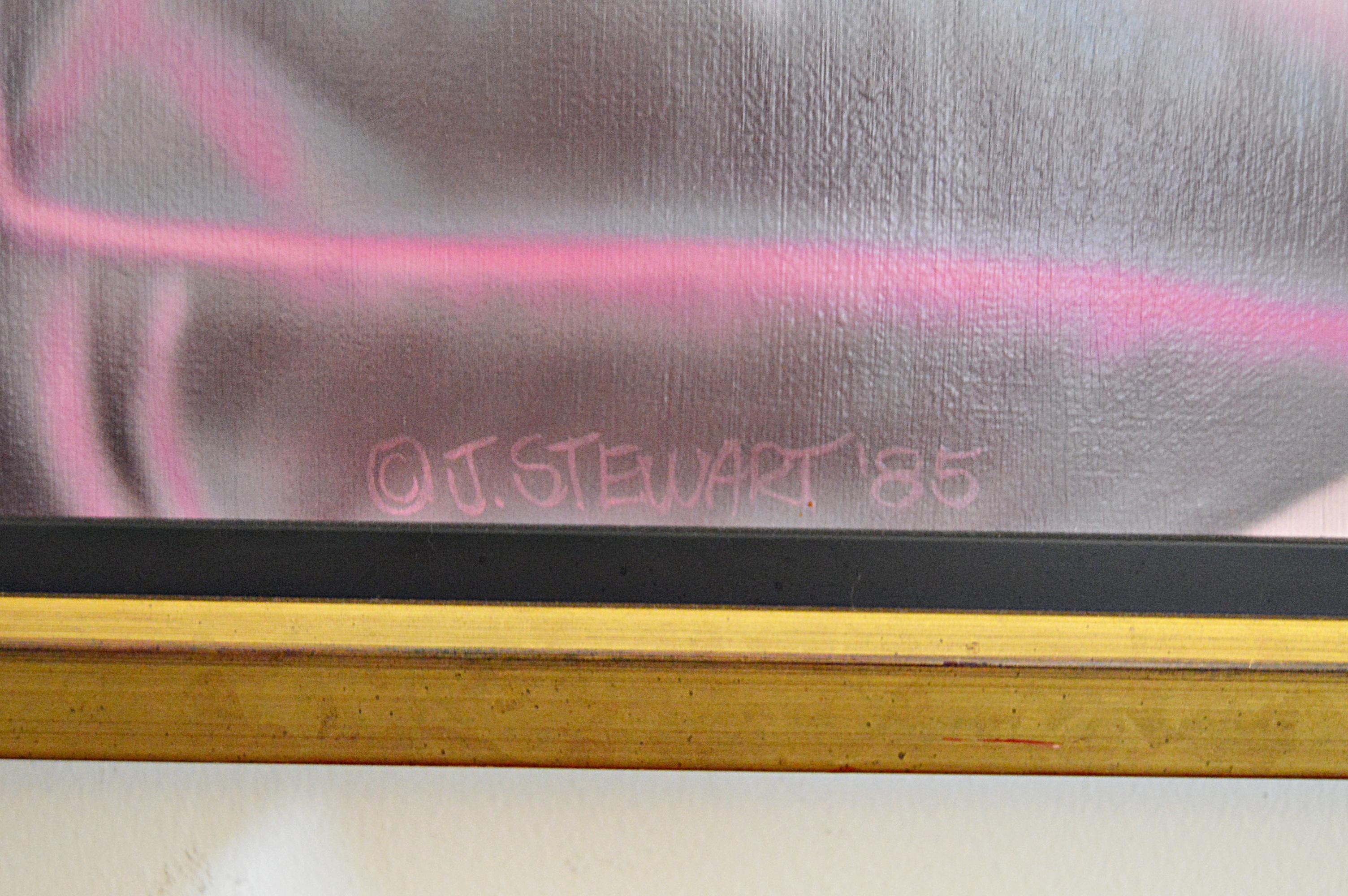 John P. Stewart Oil on Canvas Titled "Aurora"