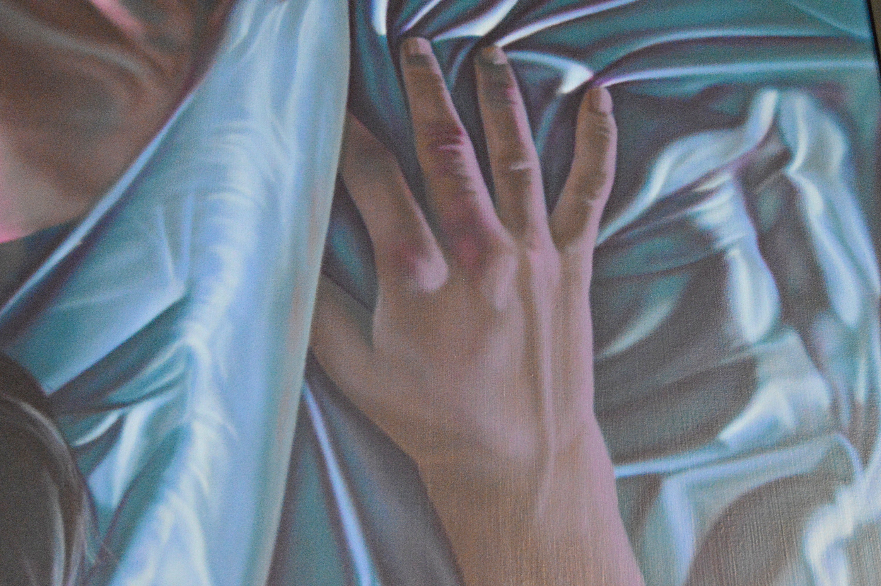 John P. Stewart Oil on Canvas Titled "Aurora"