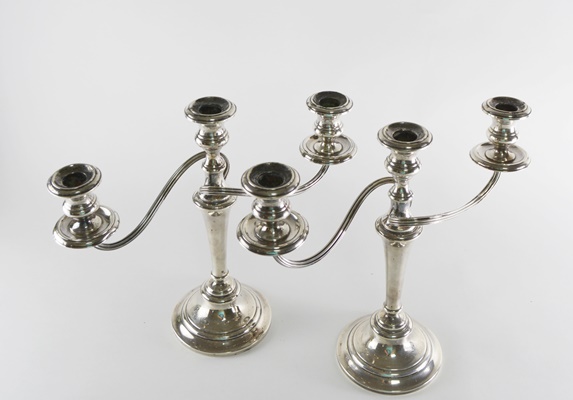 Gorham Weighted Sterling Silver Candelabra