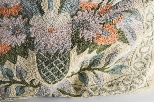 Floral Needlepoint Pillows