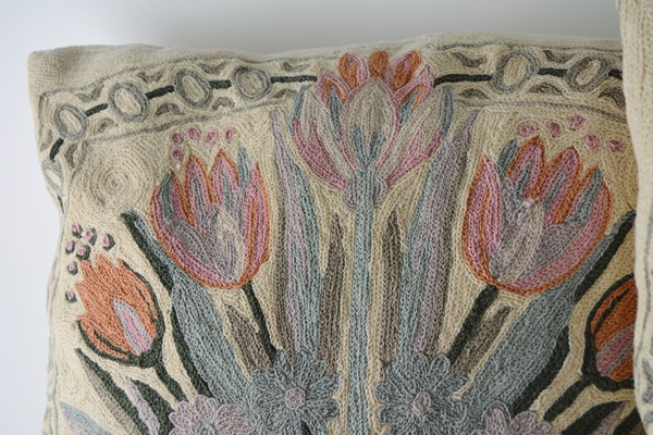 Floral Needlepoint Pillows