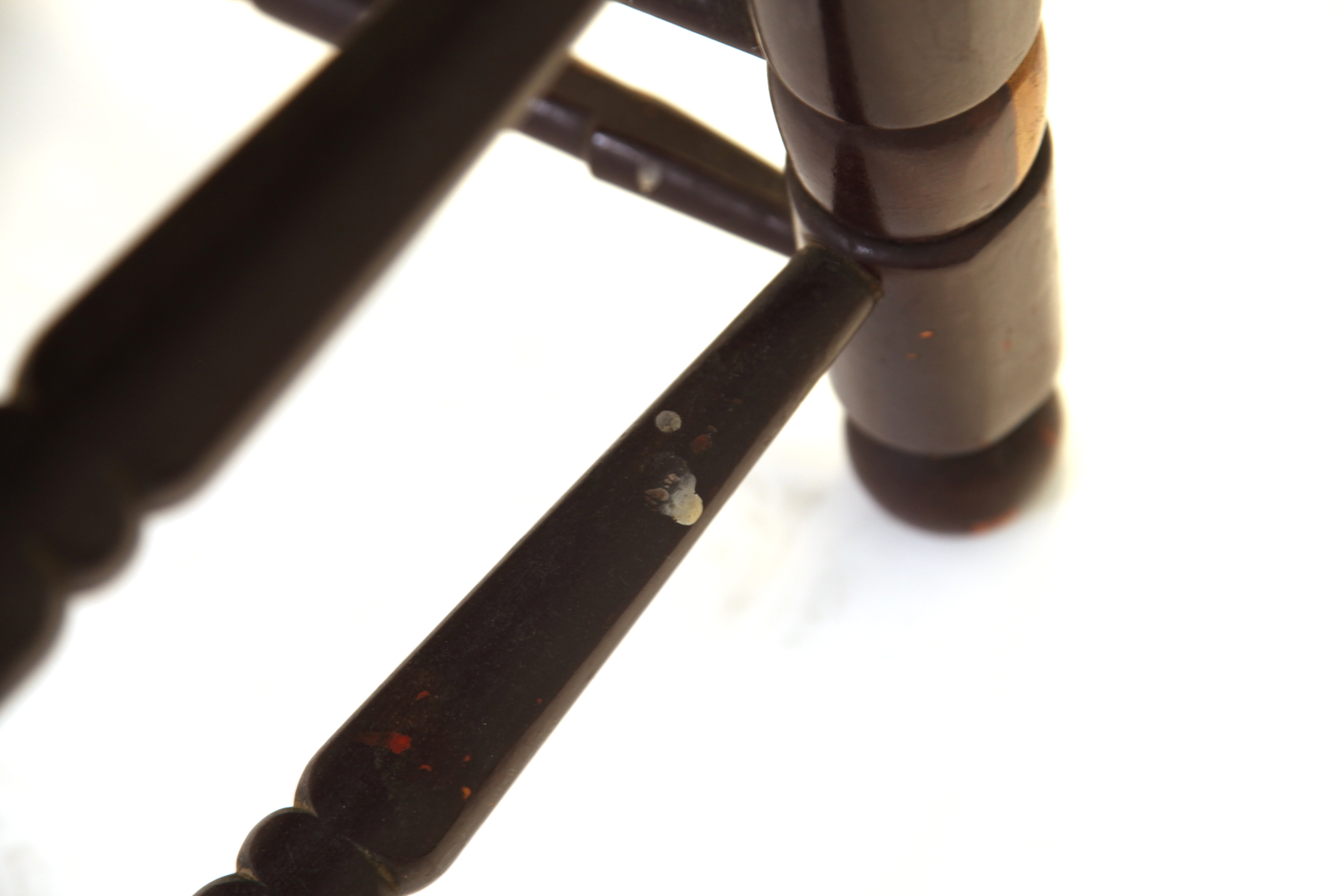 Vintage Spanish Colonial Style Ladderback Chair