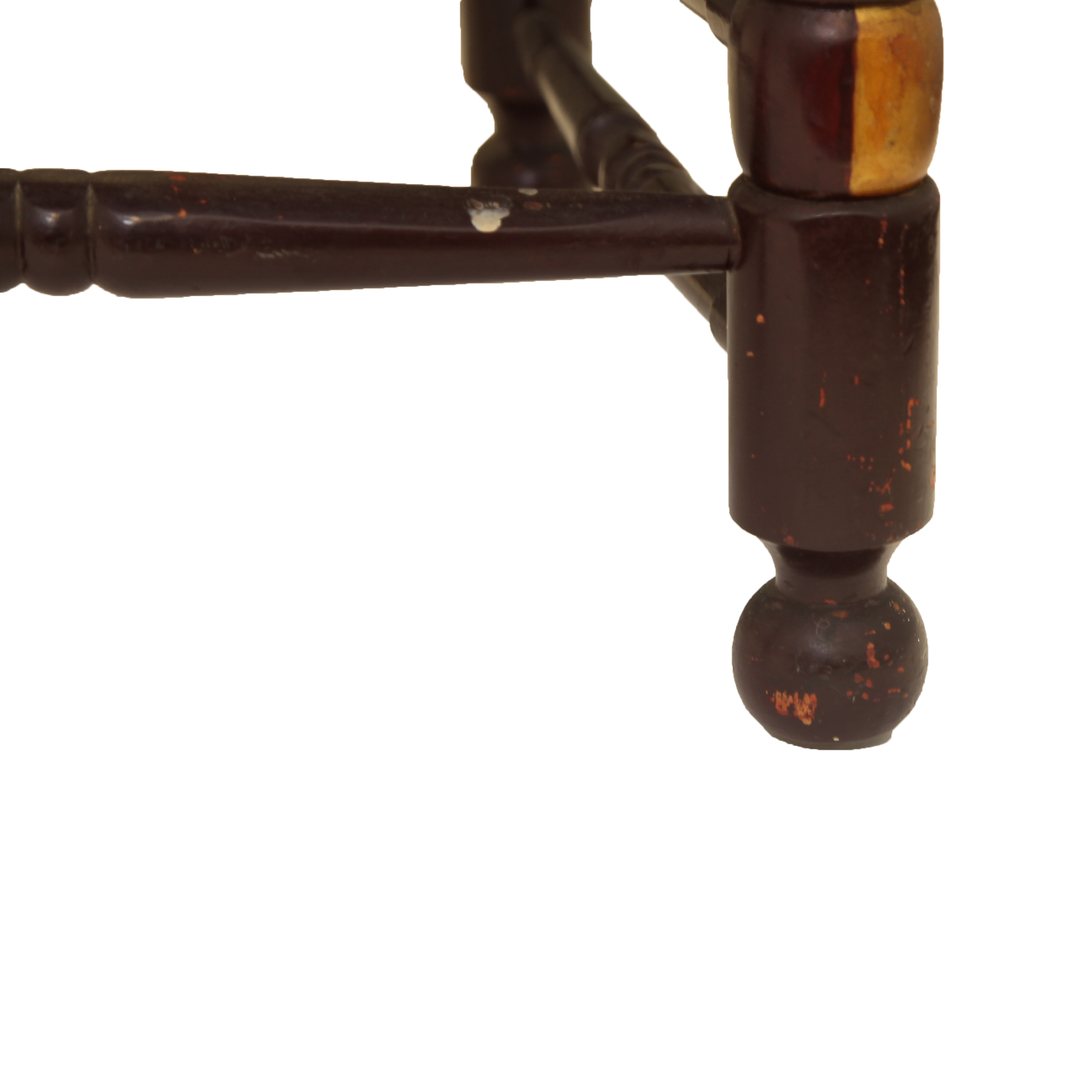 Vintage Spanish Colonial Style Ladderback Chair