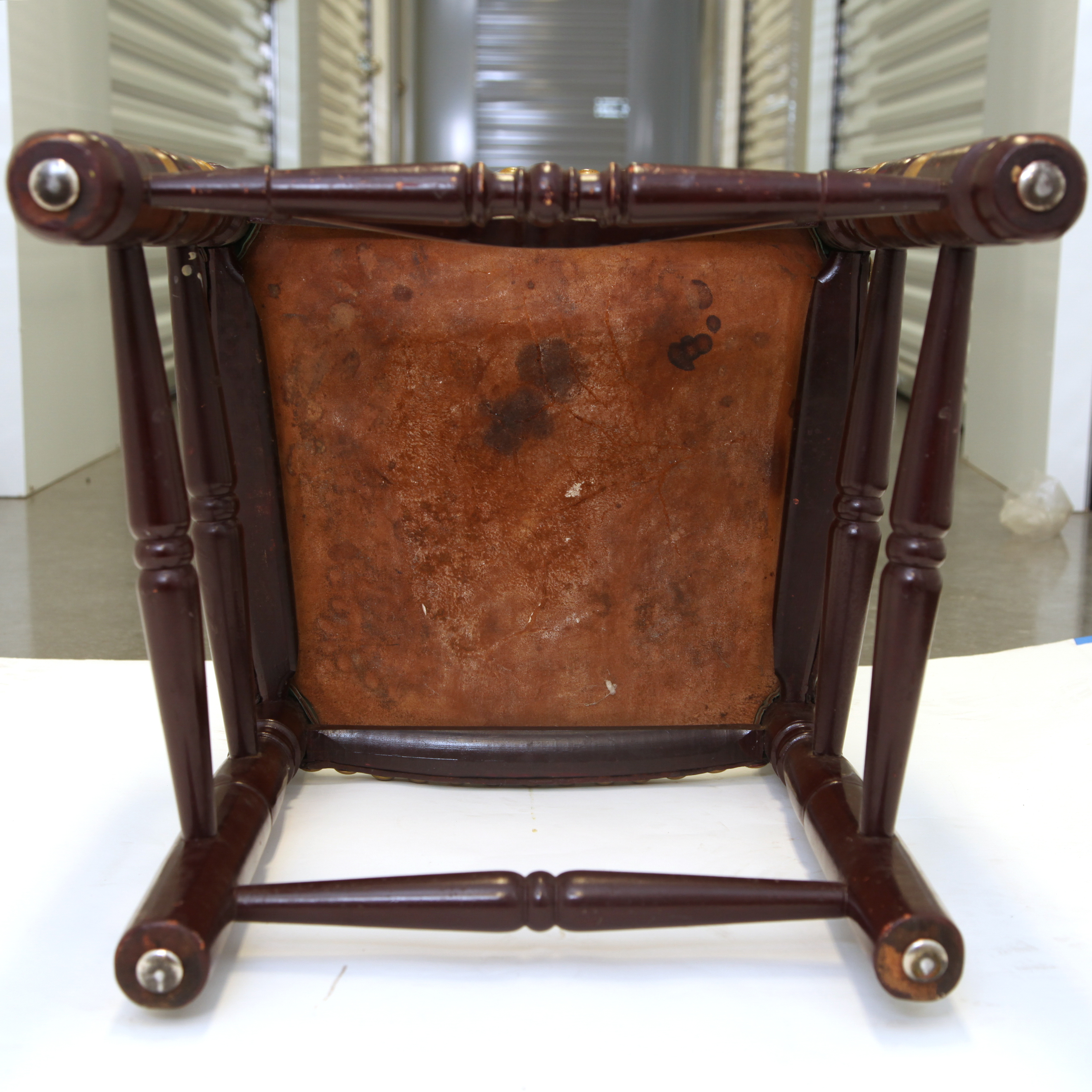 Vintage Spanish Colonial Style Ladderback Chair