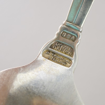 International Silver "Royal Danish" Sterling Flatware and Serving Utensil Set