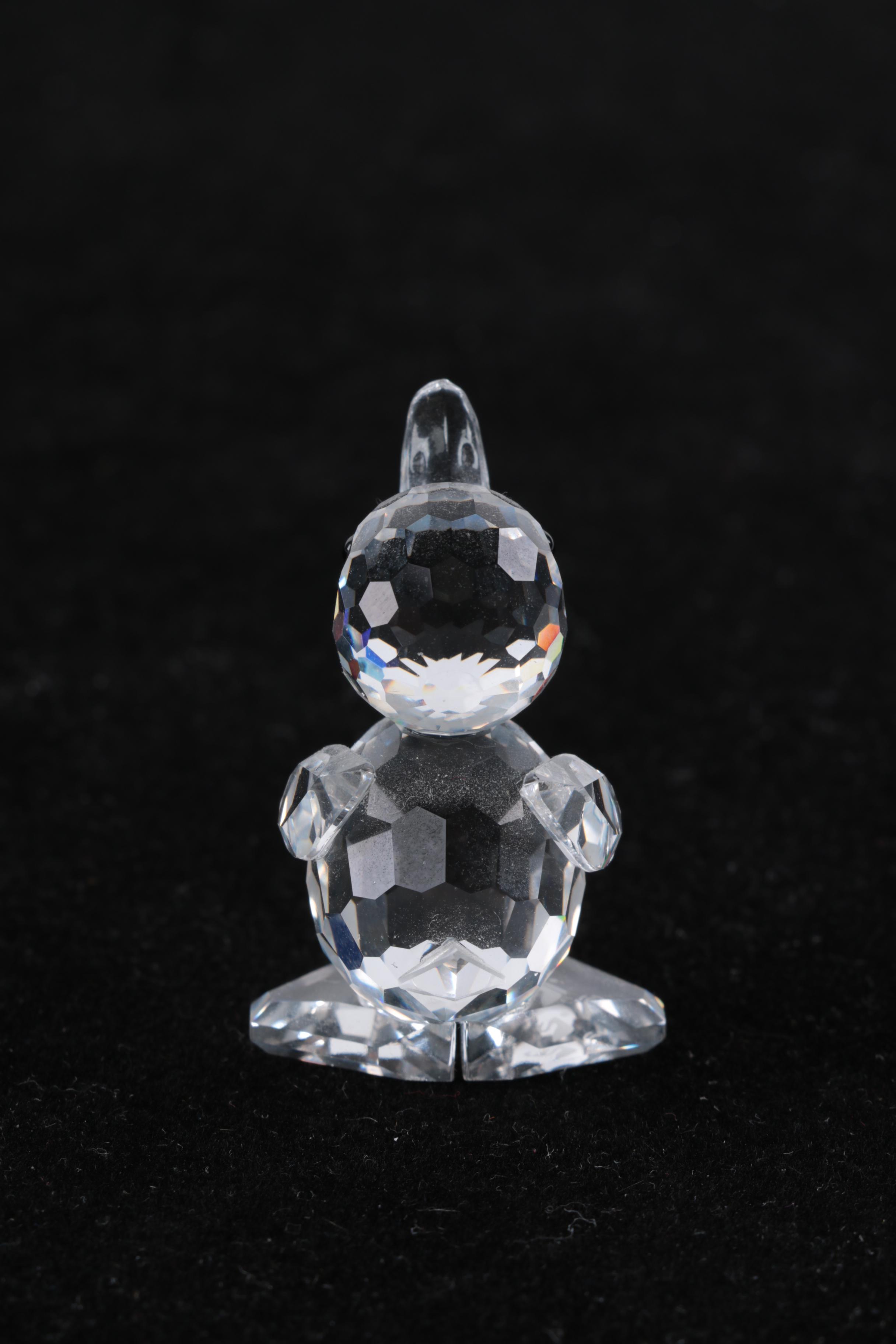Swarovski Crystal Duck Figurine