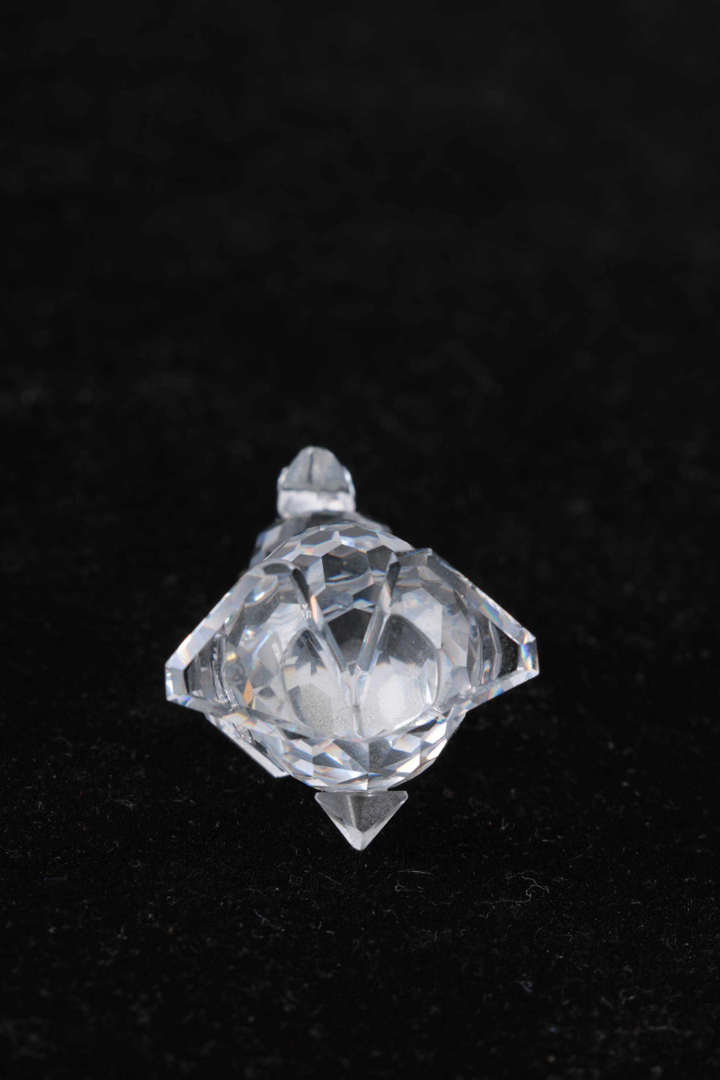 Swarovski Crystal Duck Figurine