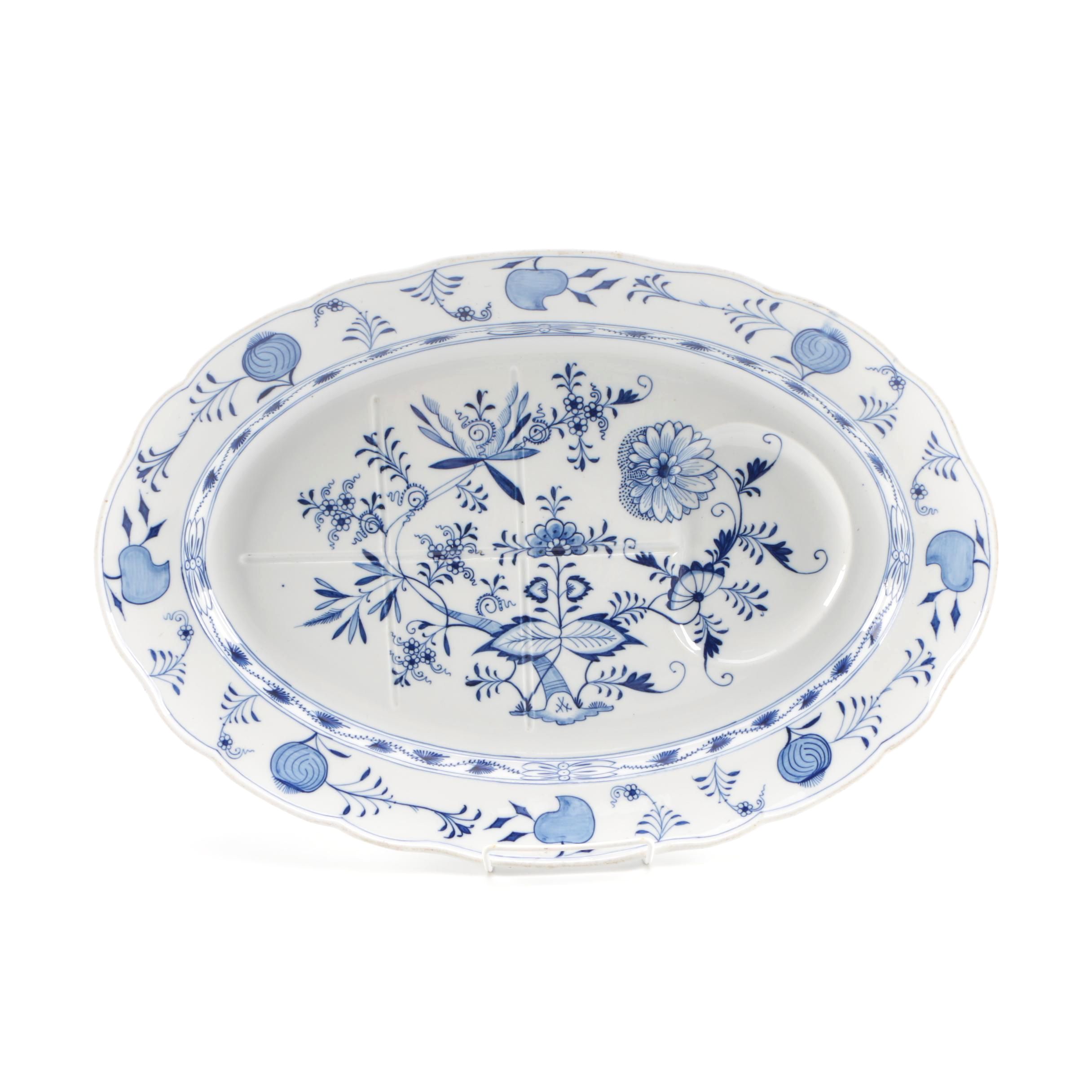 Meissen "Blue Onion" Serving Platter