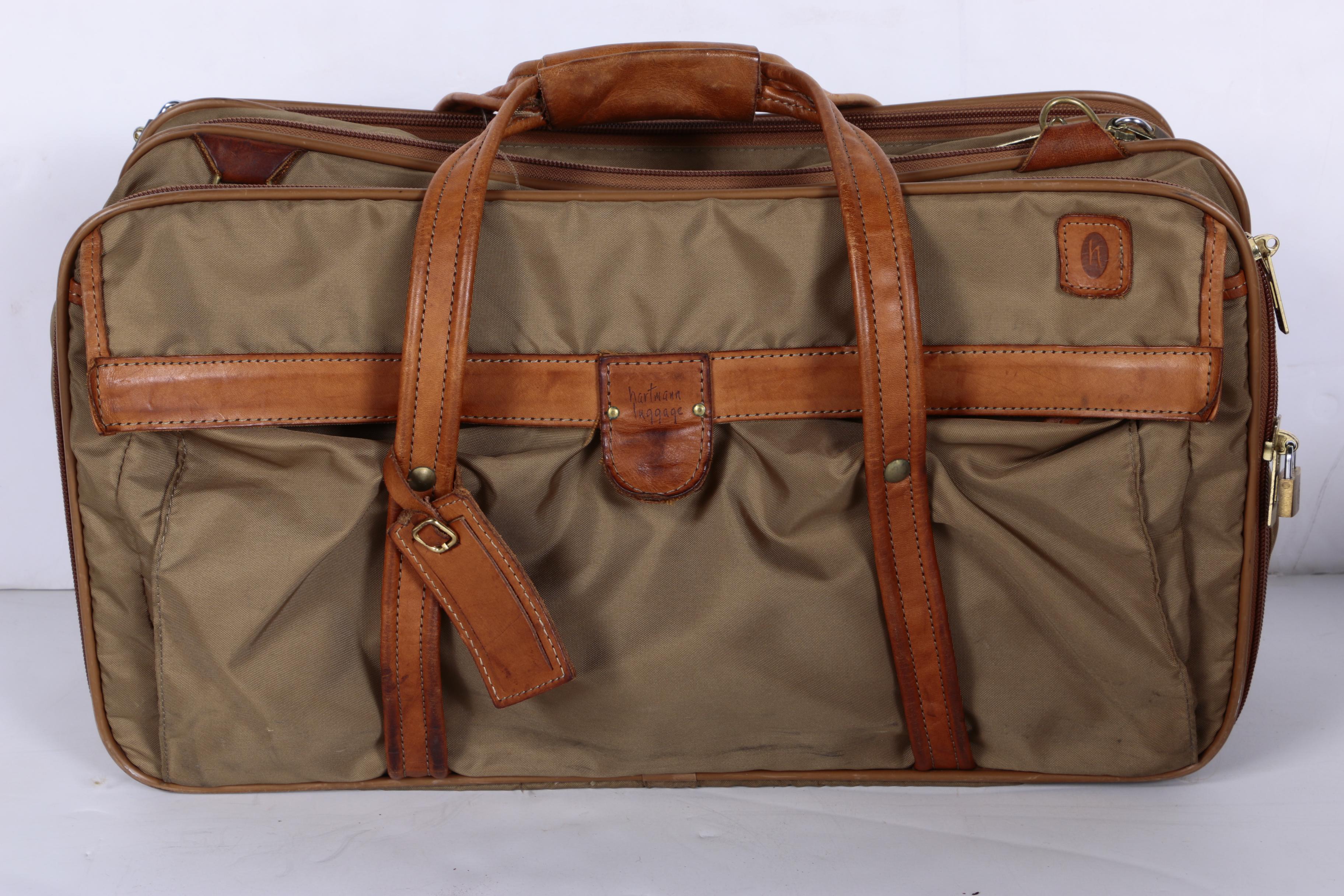 Vintage Five Piece Hartmann Luggage Set