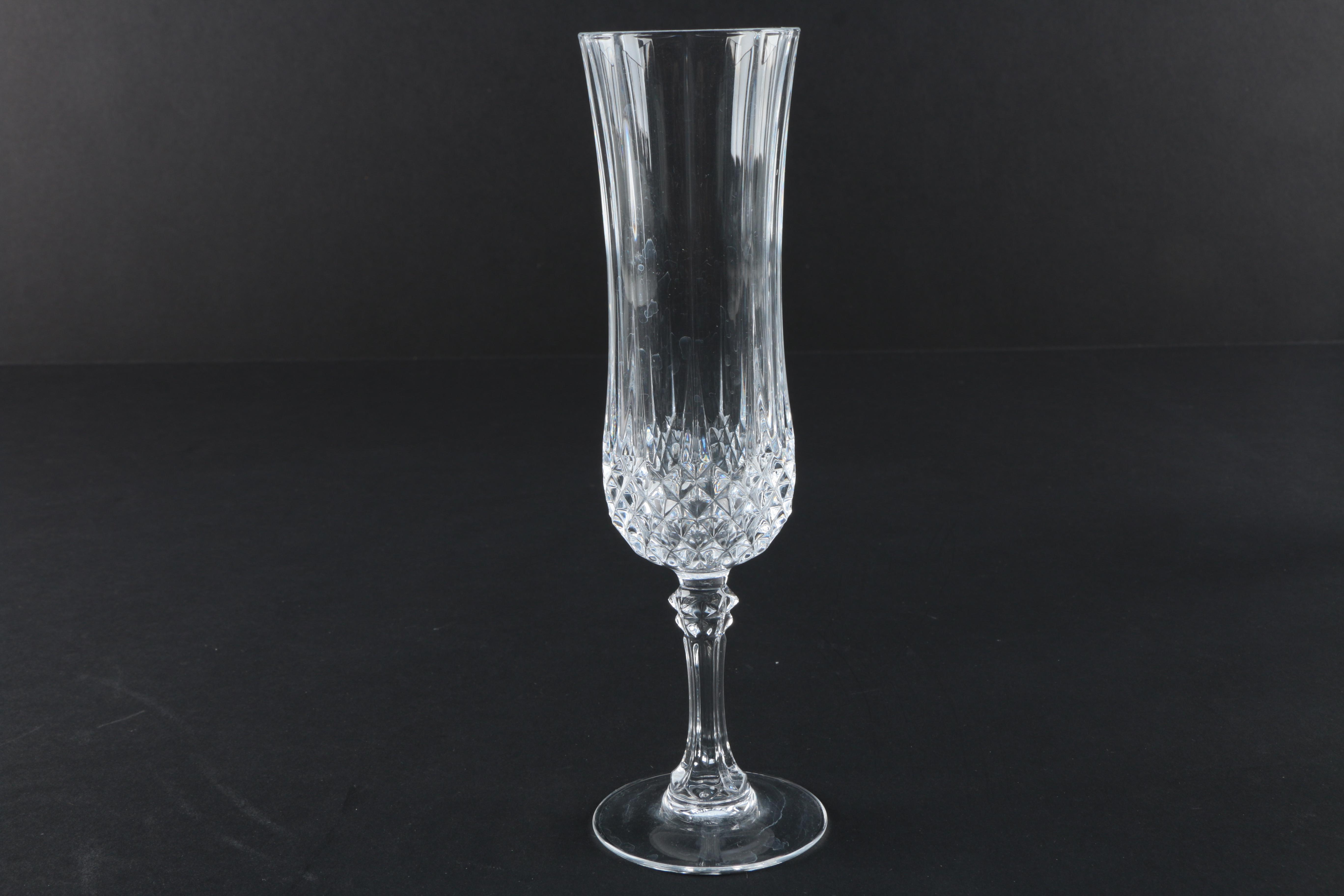 Atlantis Crystal "Fernando" Wine Decanter and Champagne Flutes