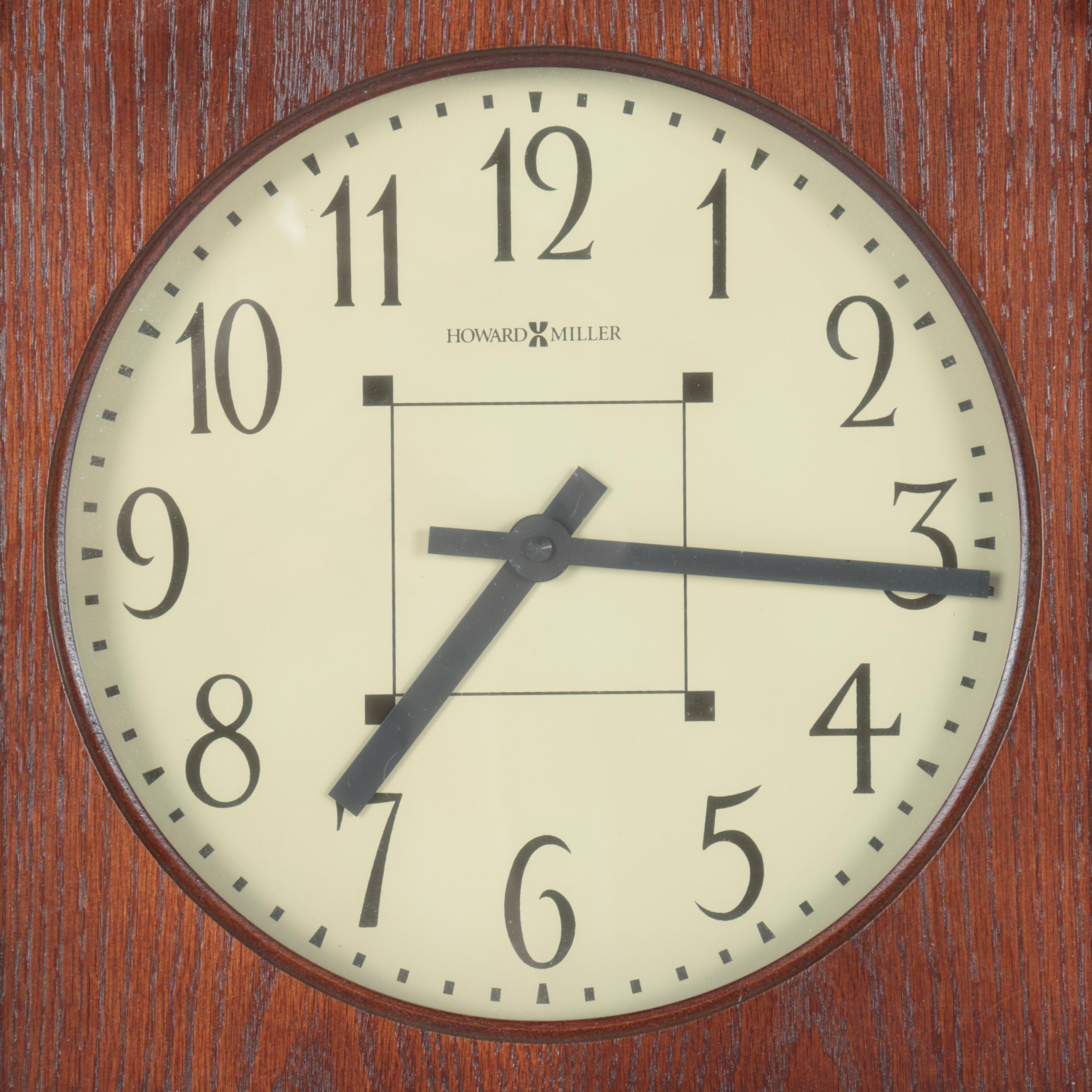 Howard Miller Mission Style Wall Clock