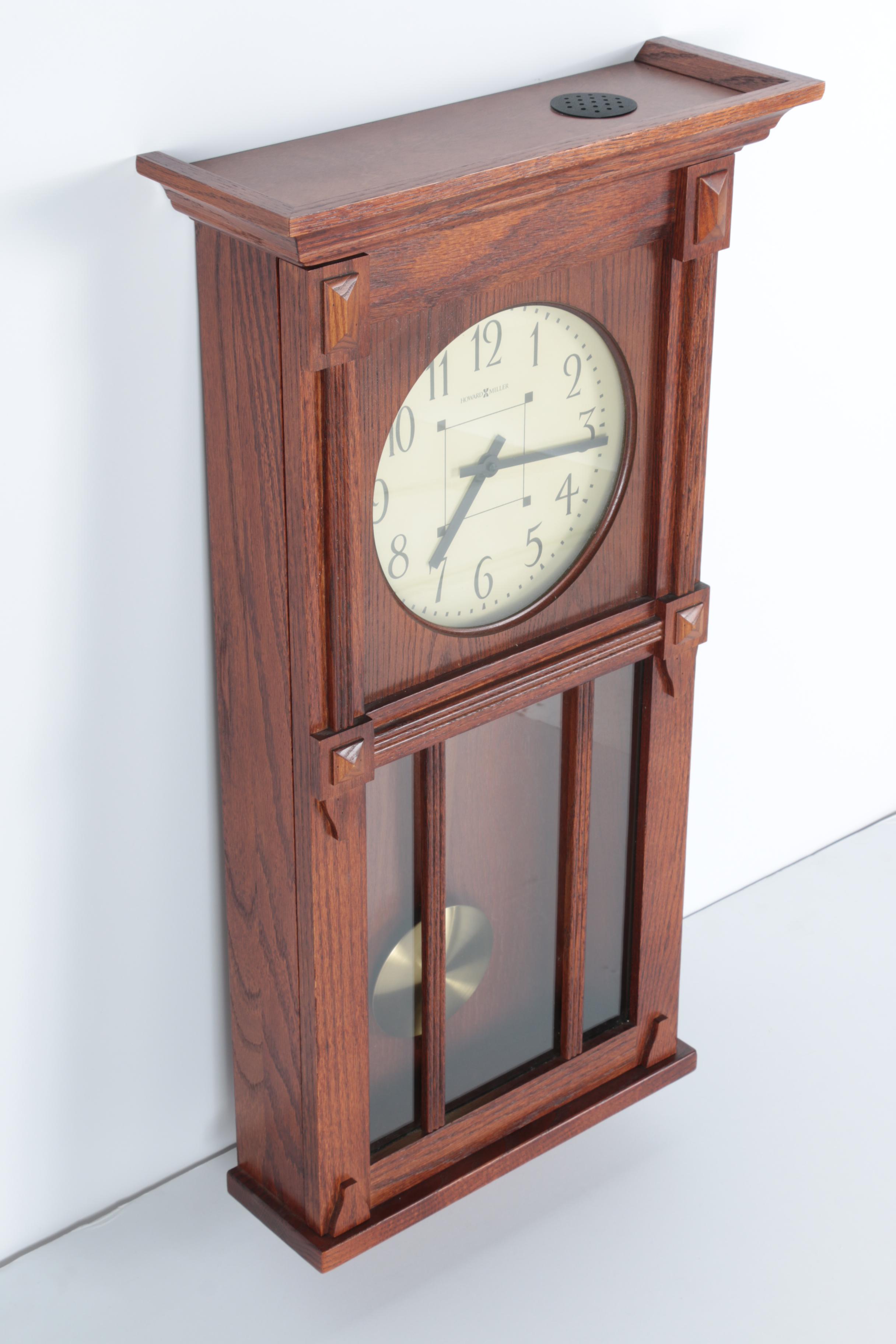 Howard Miller Mission Style Wall Clock
