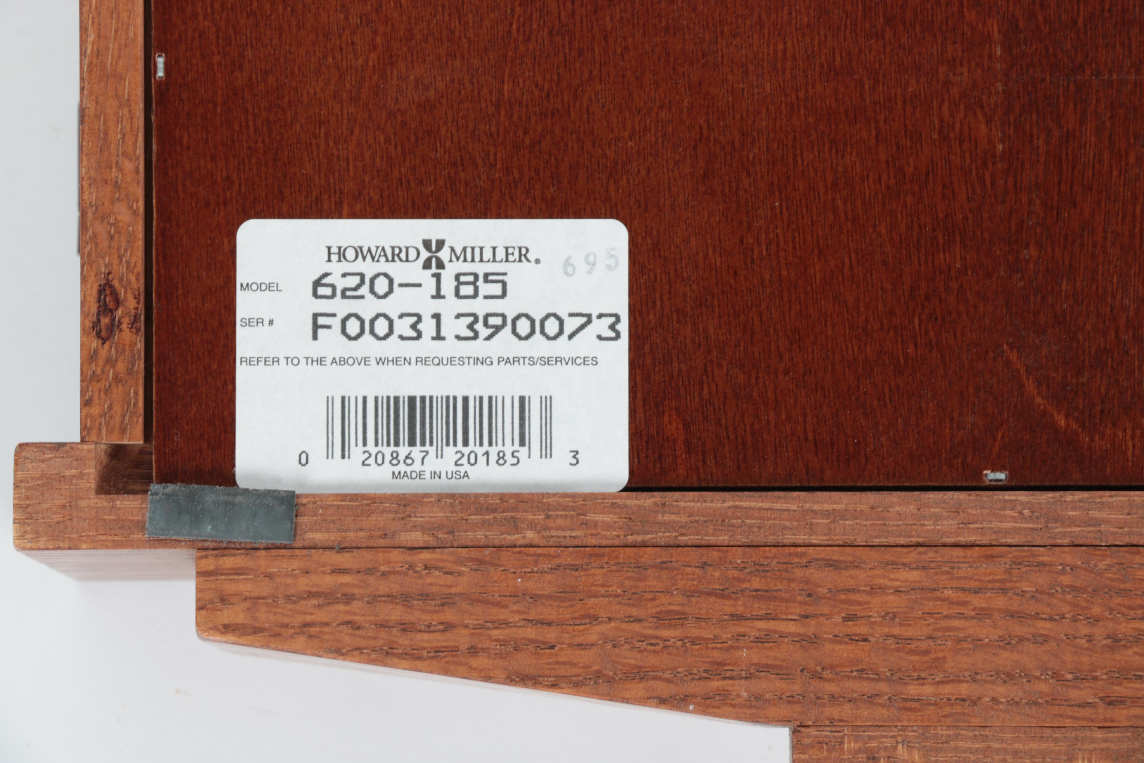 Howard Miller Mission Style Wall Clock