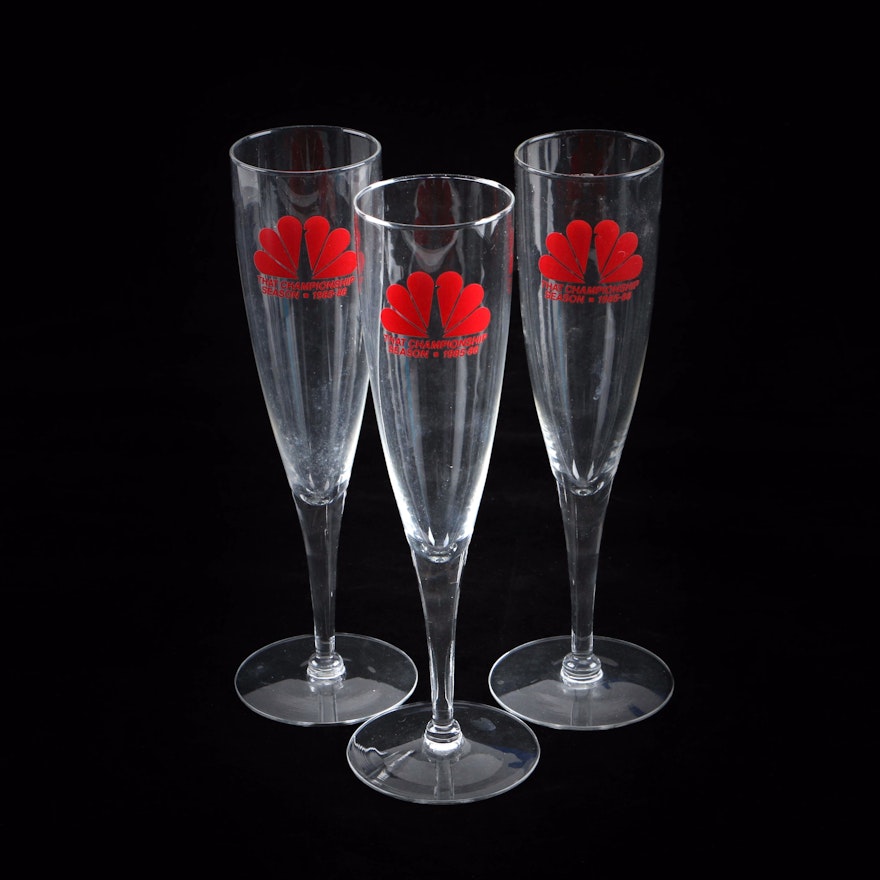 Commemorative Champagne Flutes