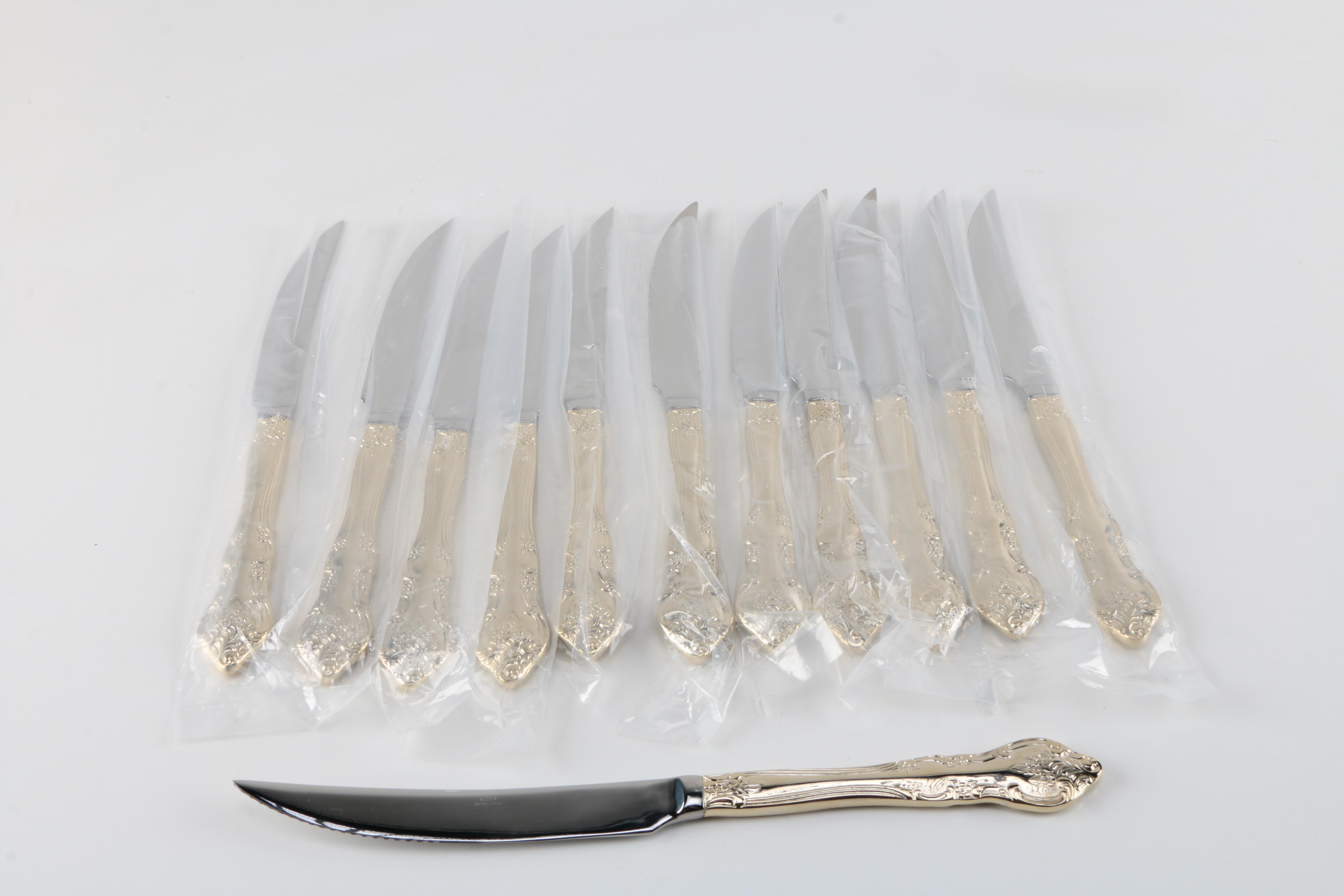 Wallace Silversmiths Stainless Steel Flatware Set