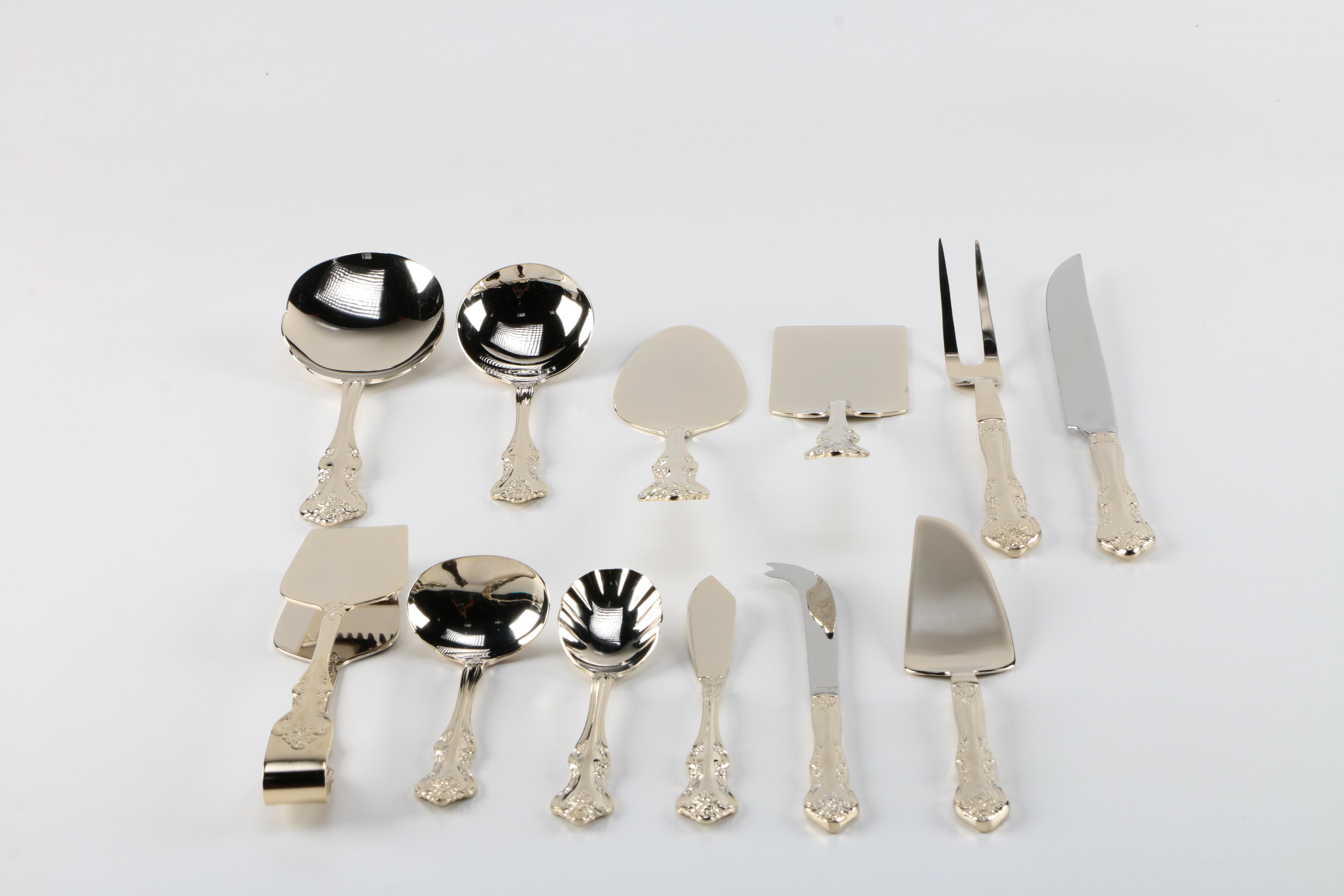 Wallace Silversmiths Stainless Steel Flatware Set