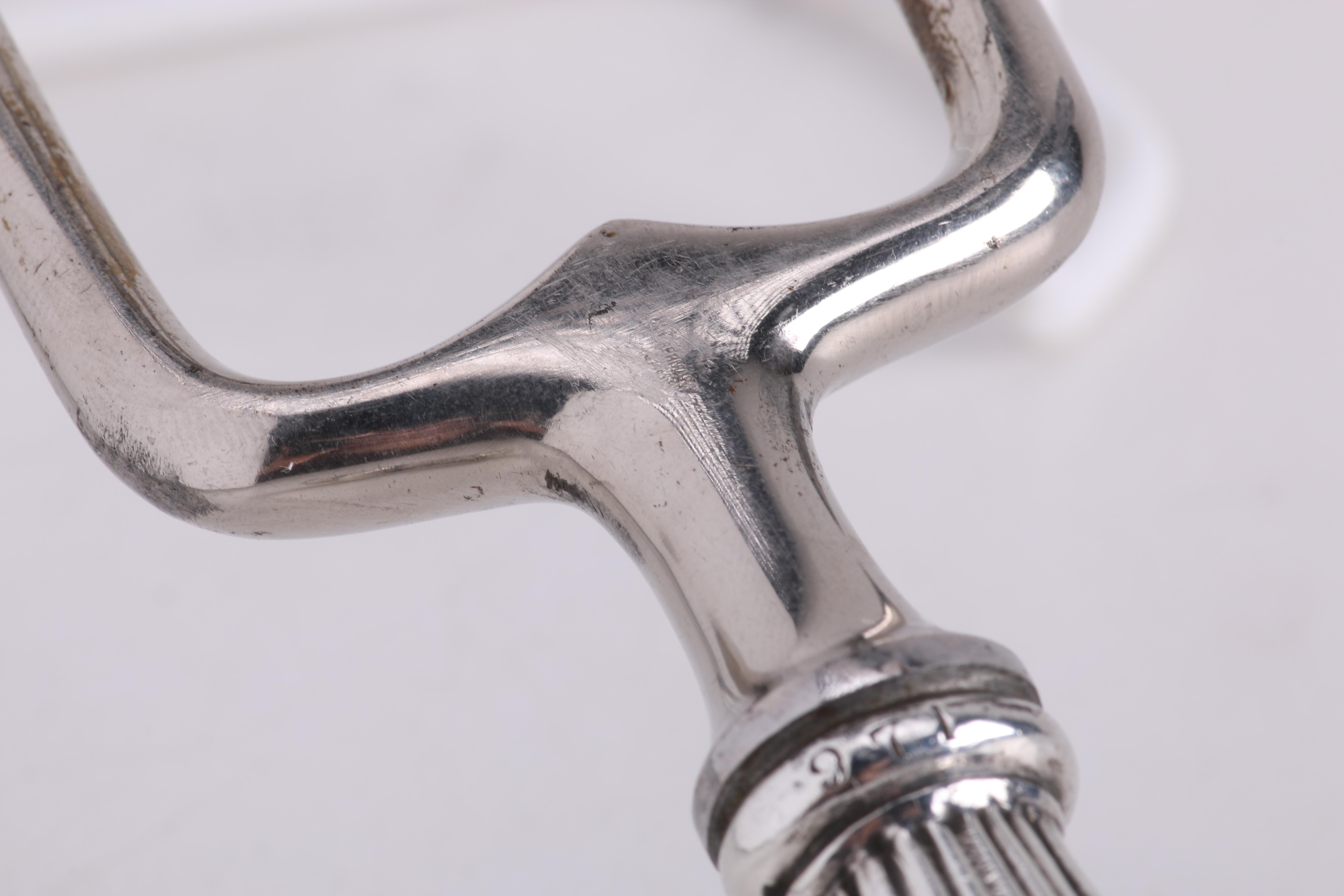 Sterling Silver Handled Roast Holder