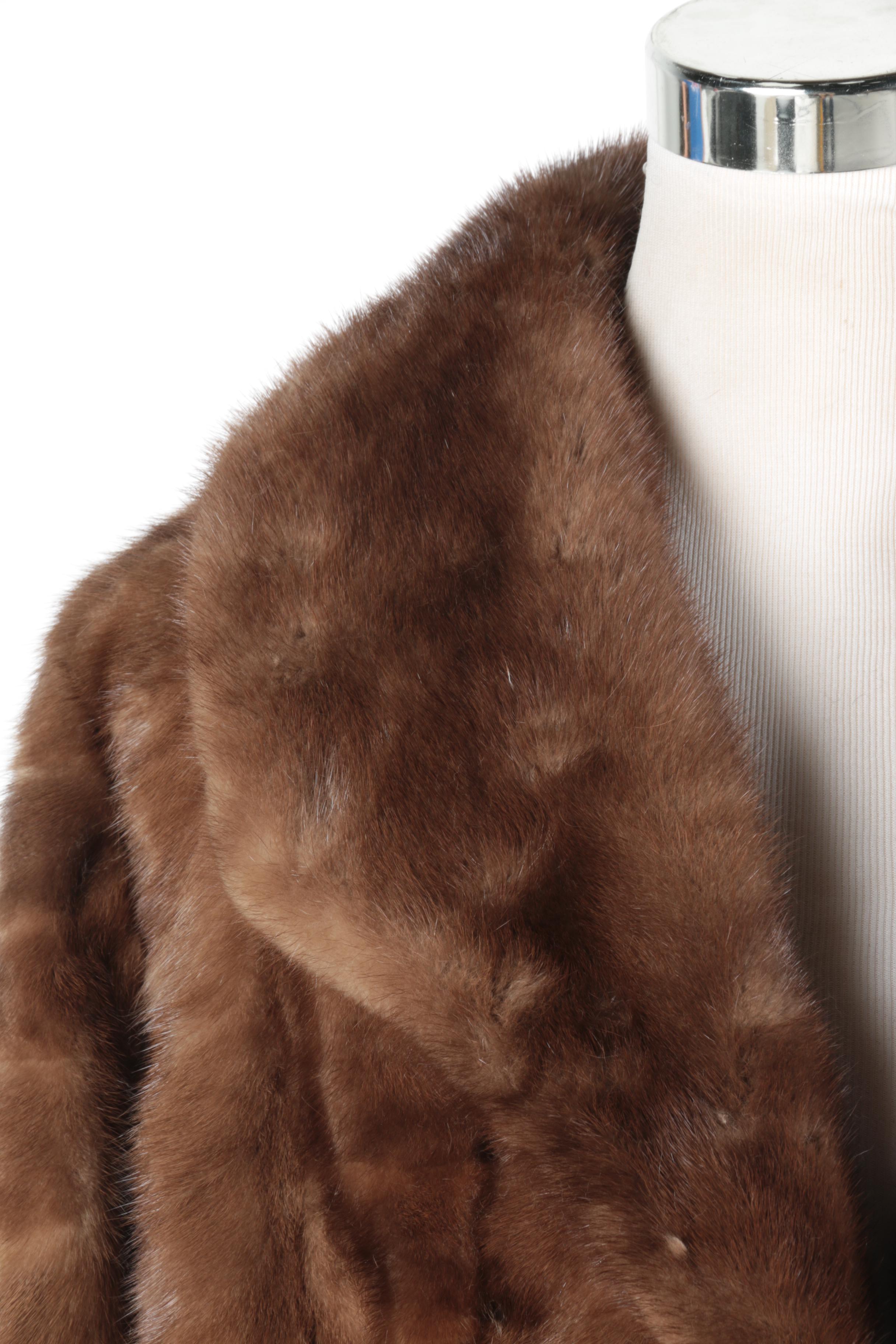 Vintage Women's Full Length Mink Fur Coat