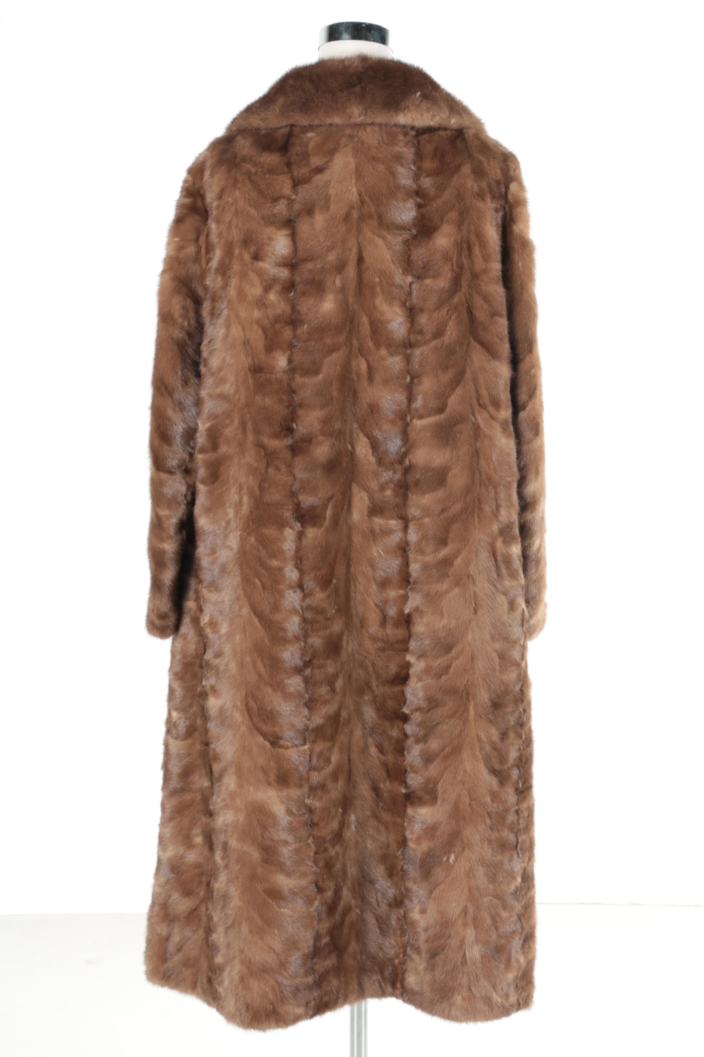 Vintage Women's Full Length Mink Fur Coat