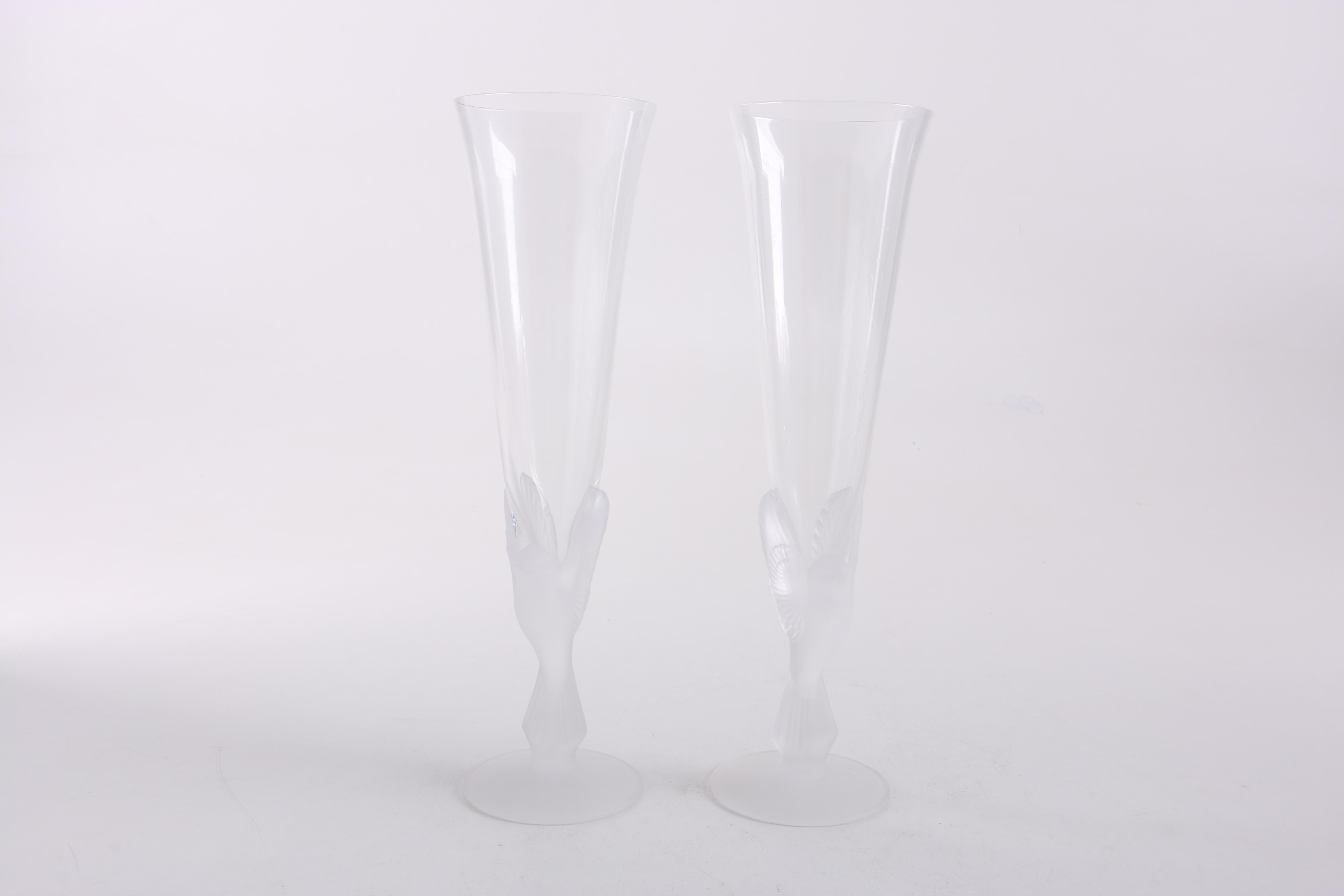 Wine Glasses and Champagne Flutes