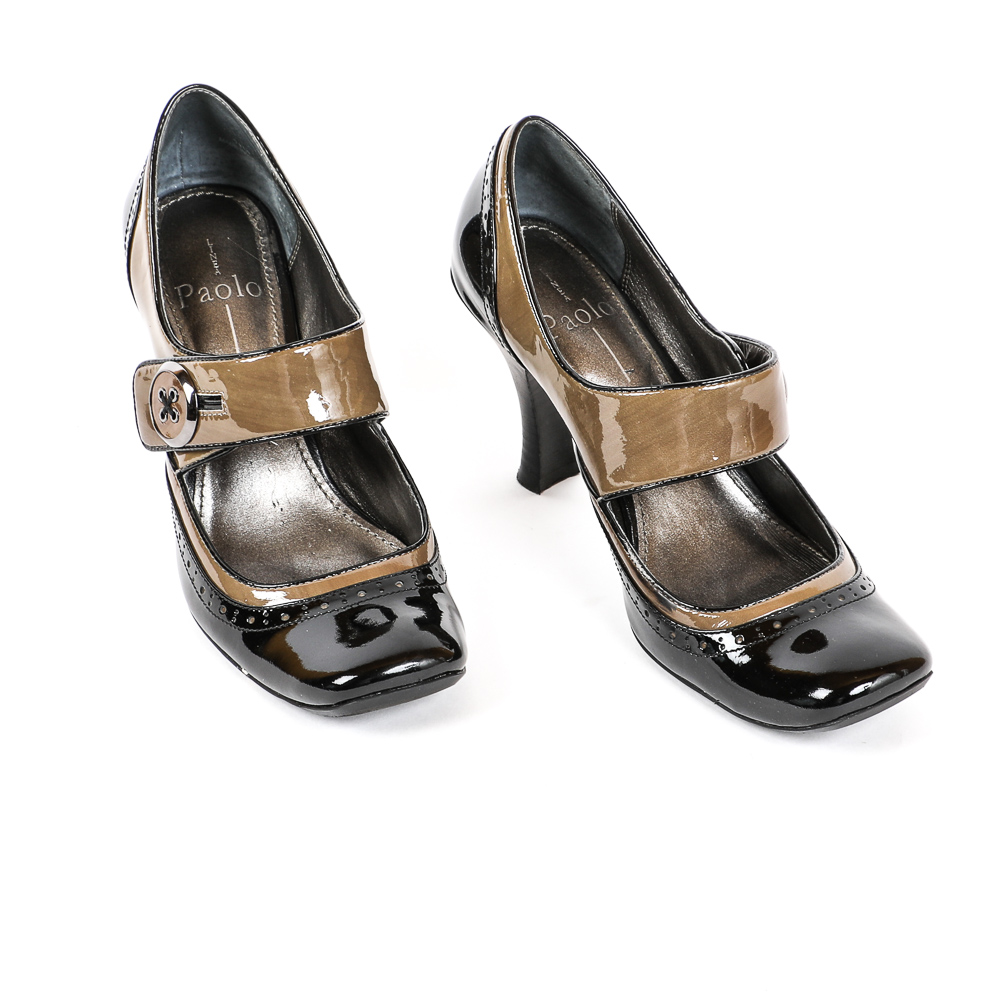 Linea Paolo Patent Leather High Heels