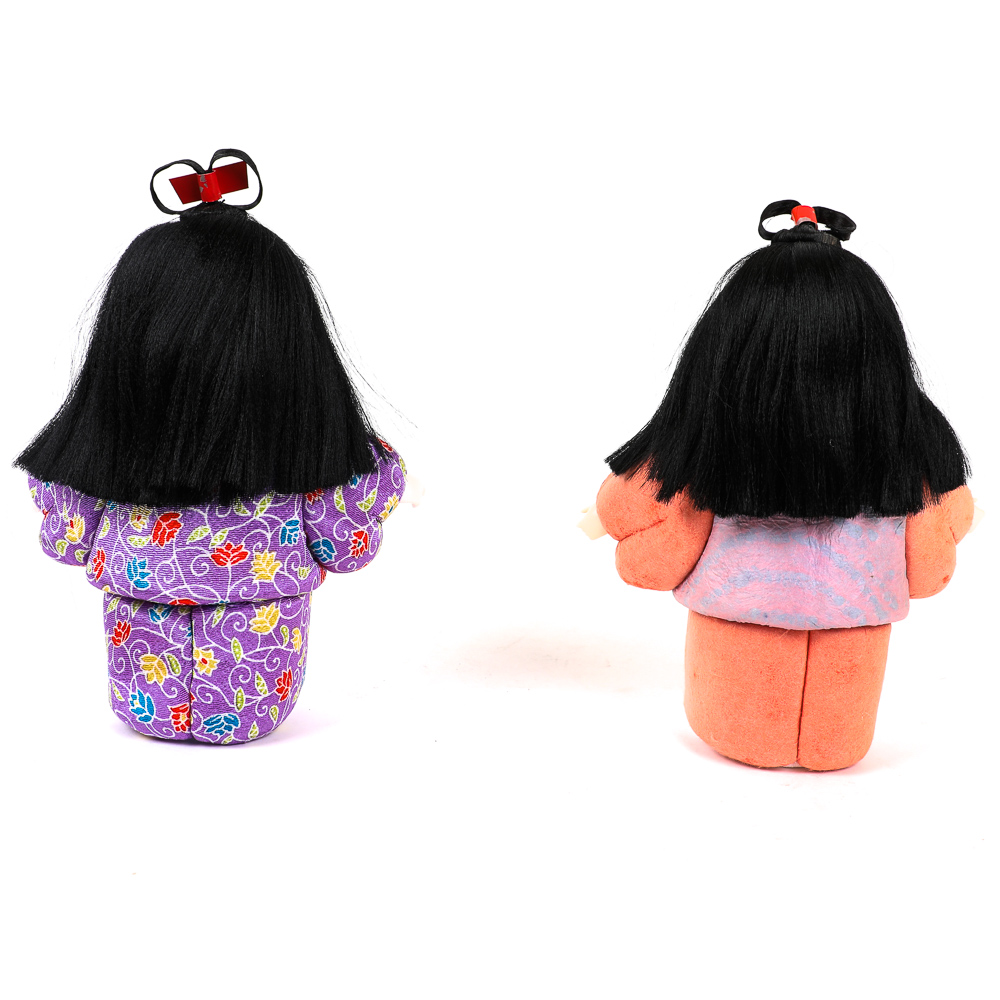 Collection of Japanese Kyugetsu Paper Dolls