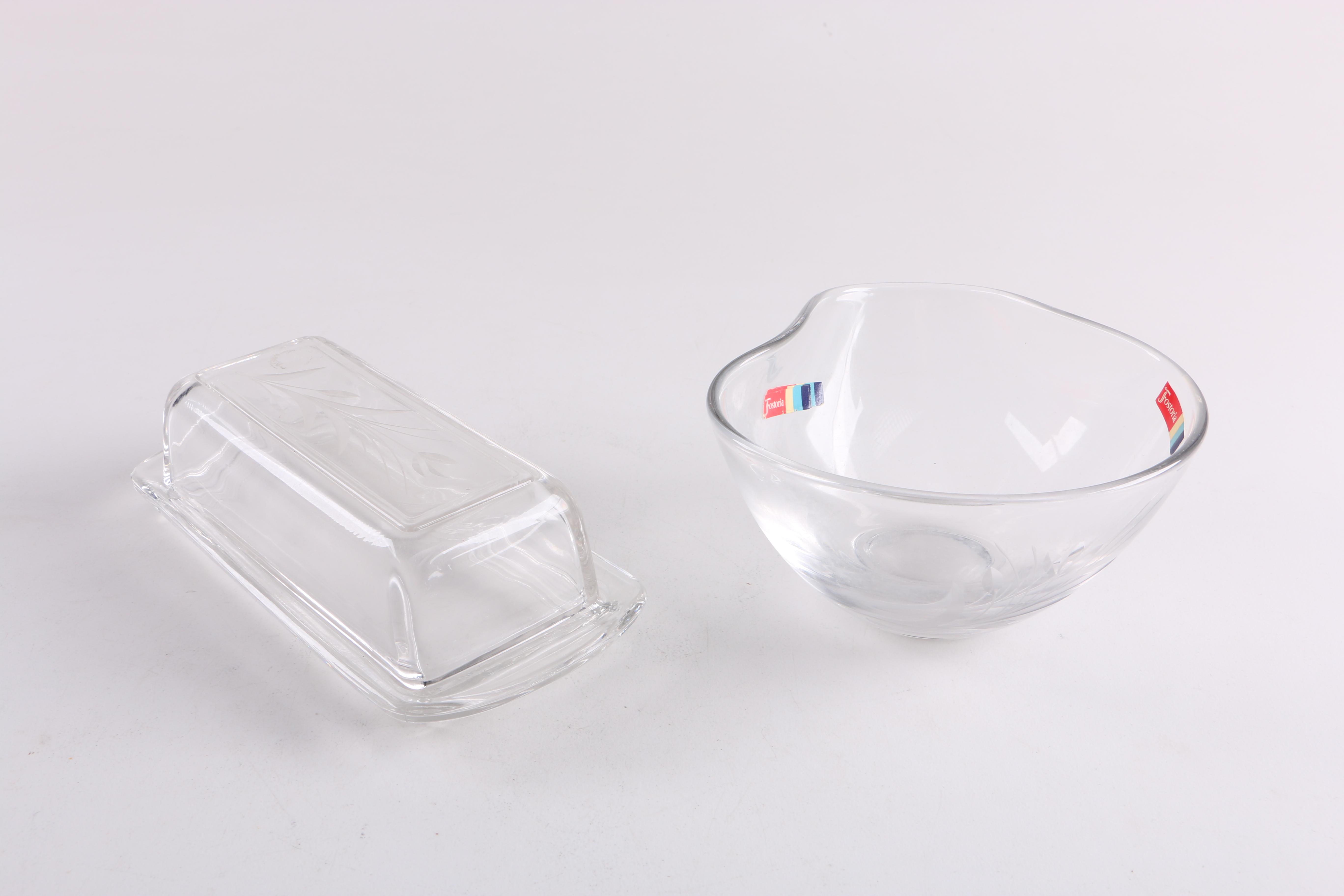 Fostoria Glass Tableware and Barware