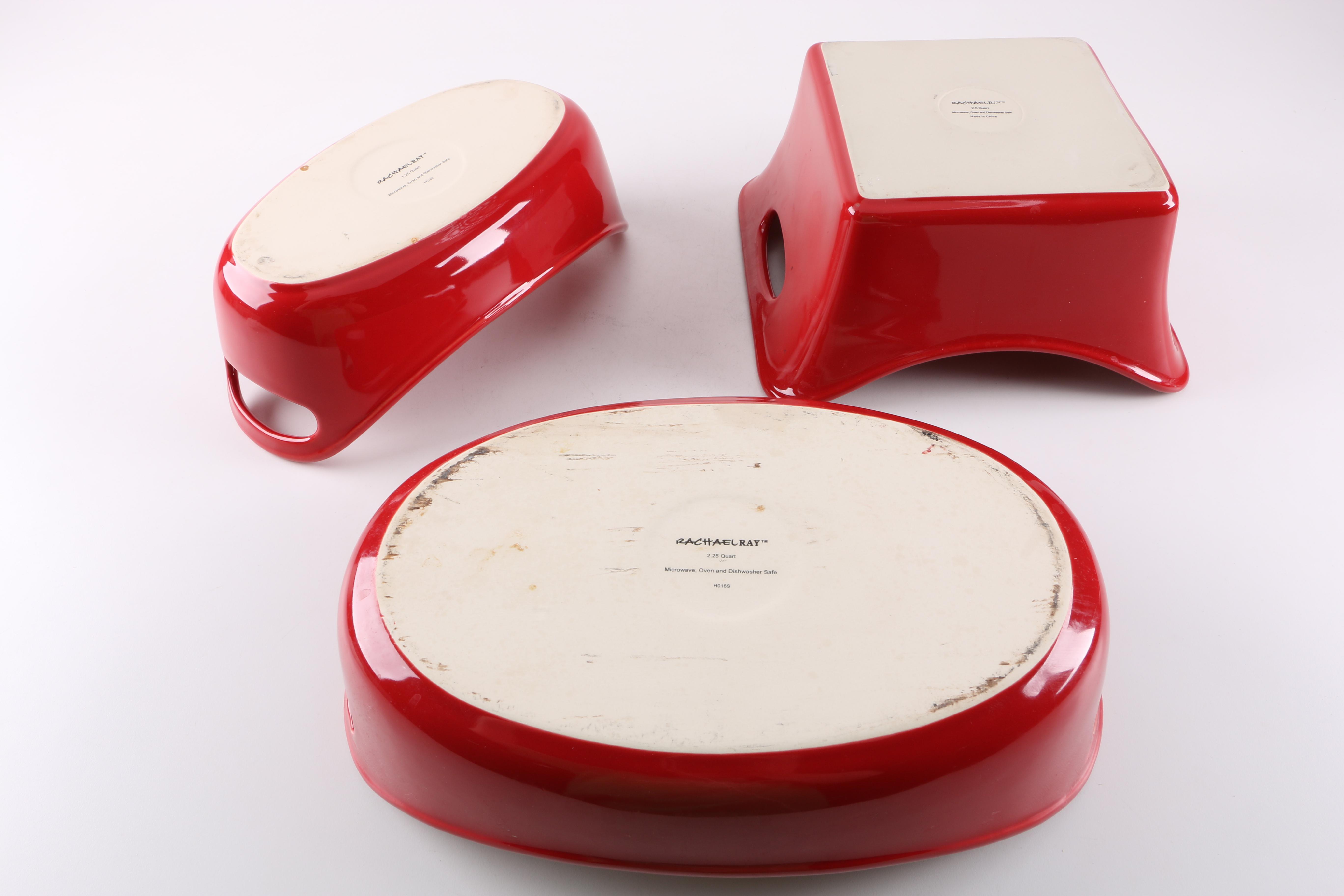 Rachel Ray Casserole Dish and Serving Trays