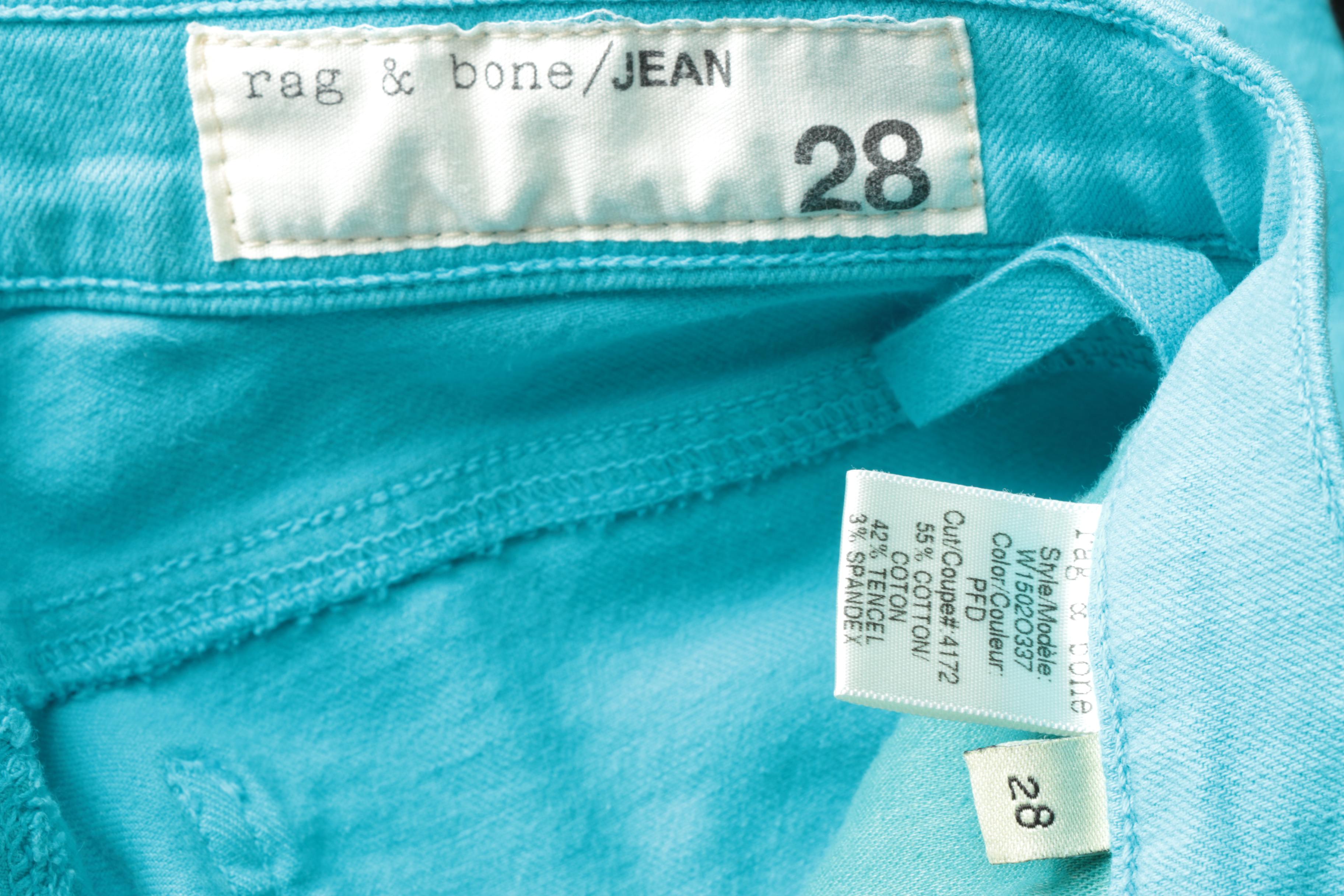 Four Pairs of Pants Including Tory Burch and Rag & Bone