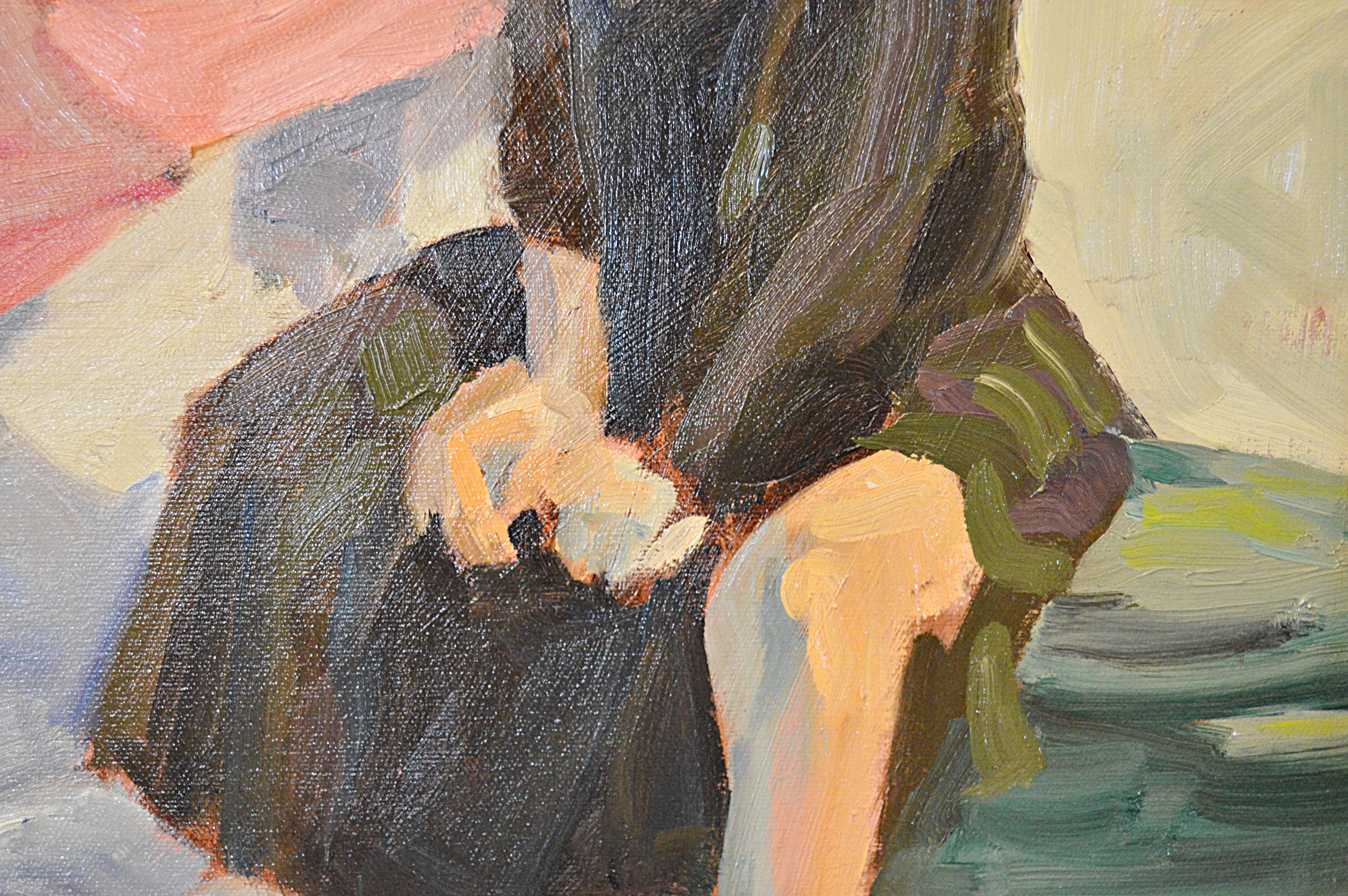 Kenney Mencher Original Oil on Canvas