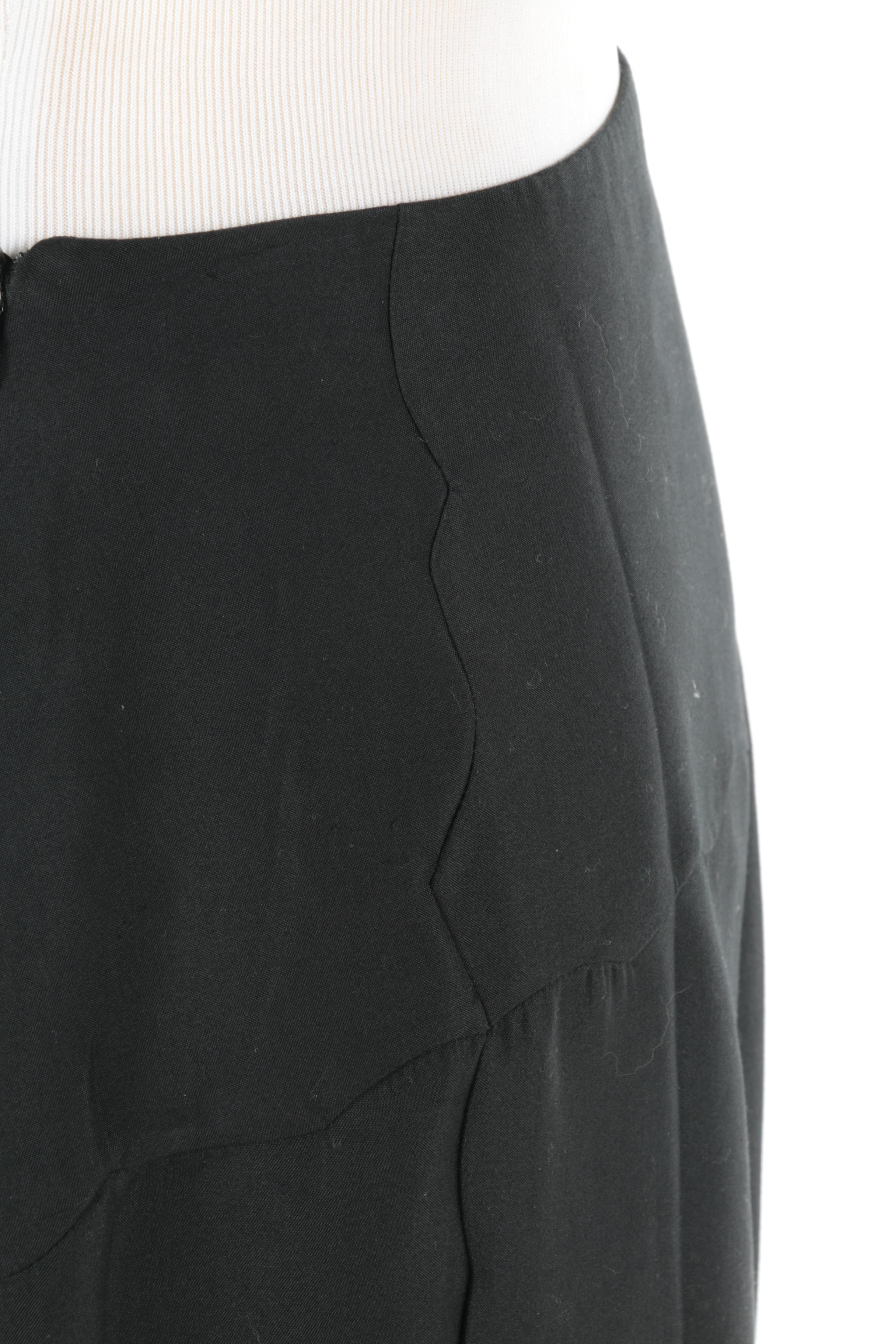 Prada Black Pencil Skirt