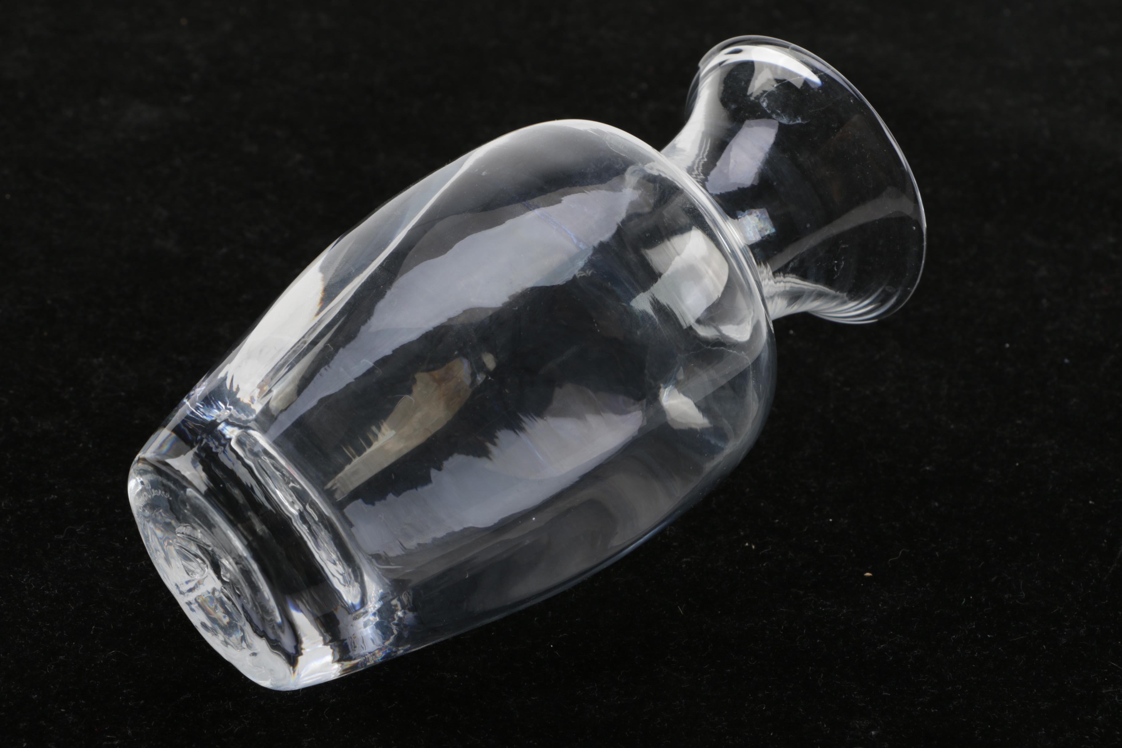 Simon Pierce Hand Blown Glass Vase