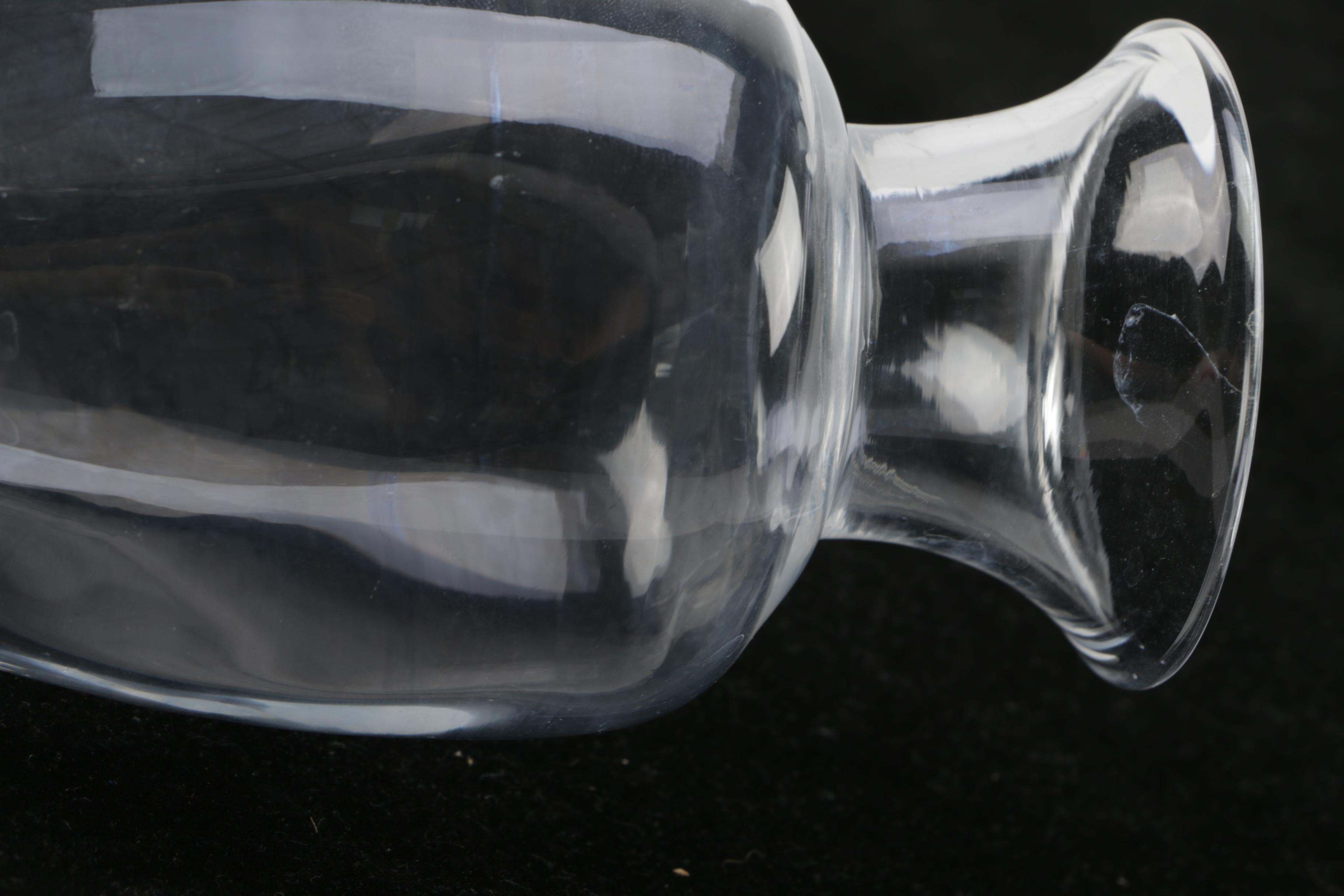 Simon Pierce Hand Blown Glass Vase