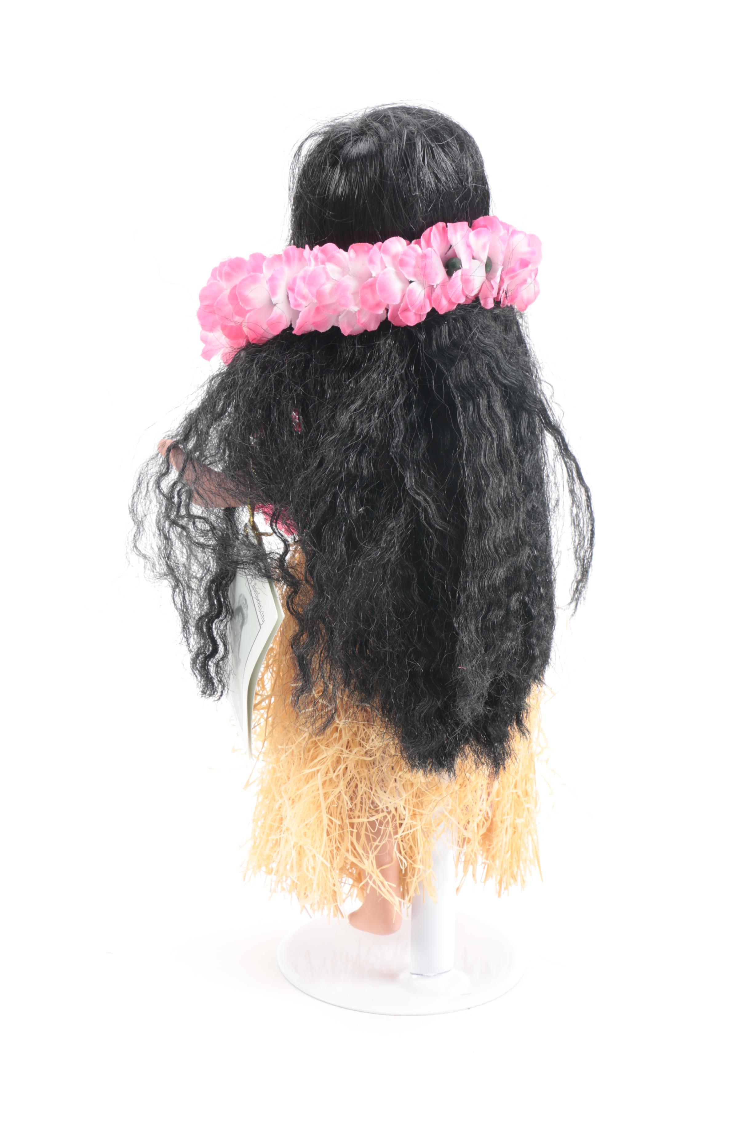 Milestone Hula Dancer Porcelain Dolls