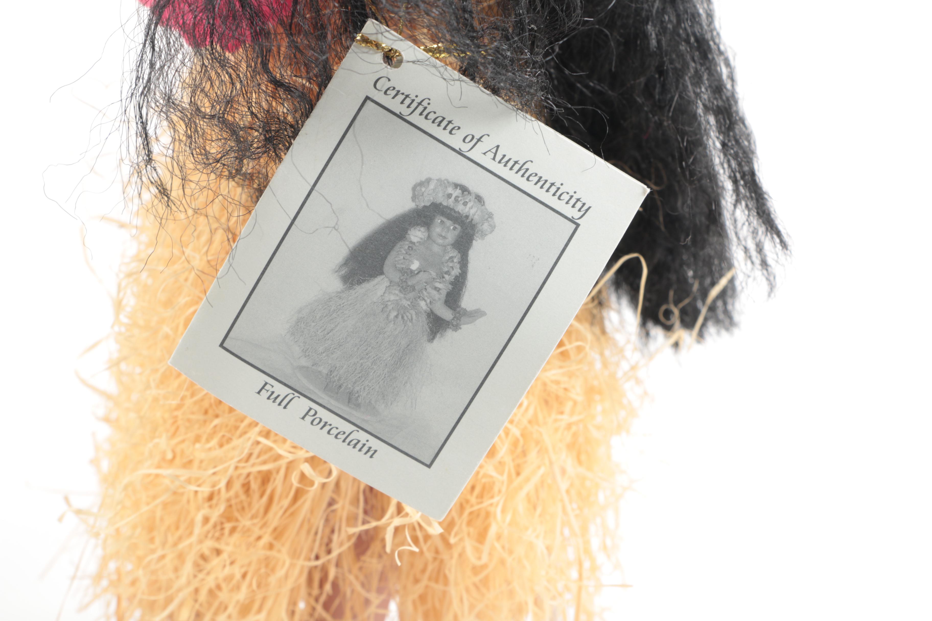 Milestone Hula Dancer Porcelain Dolls