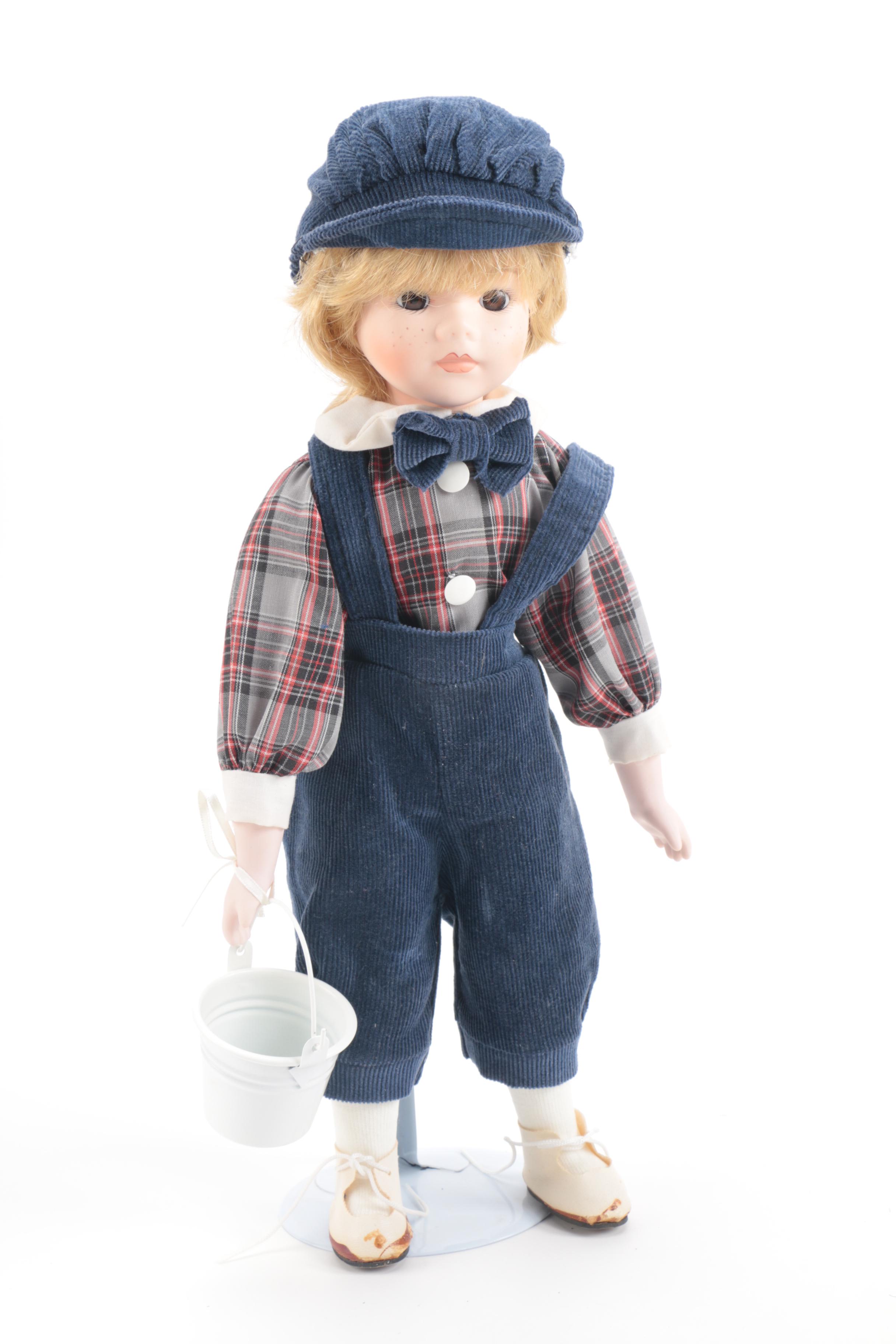 Jack and Jill Porcelain Dolls