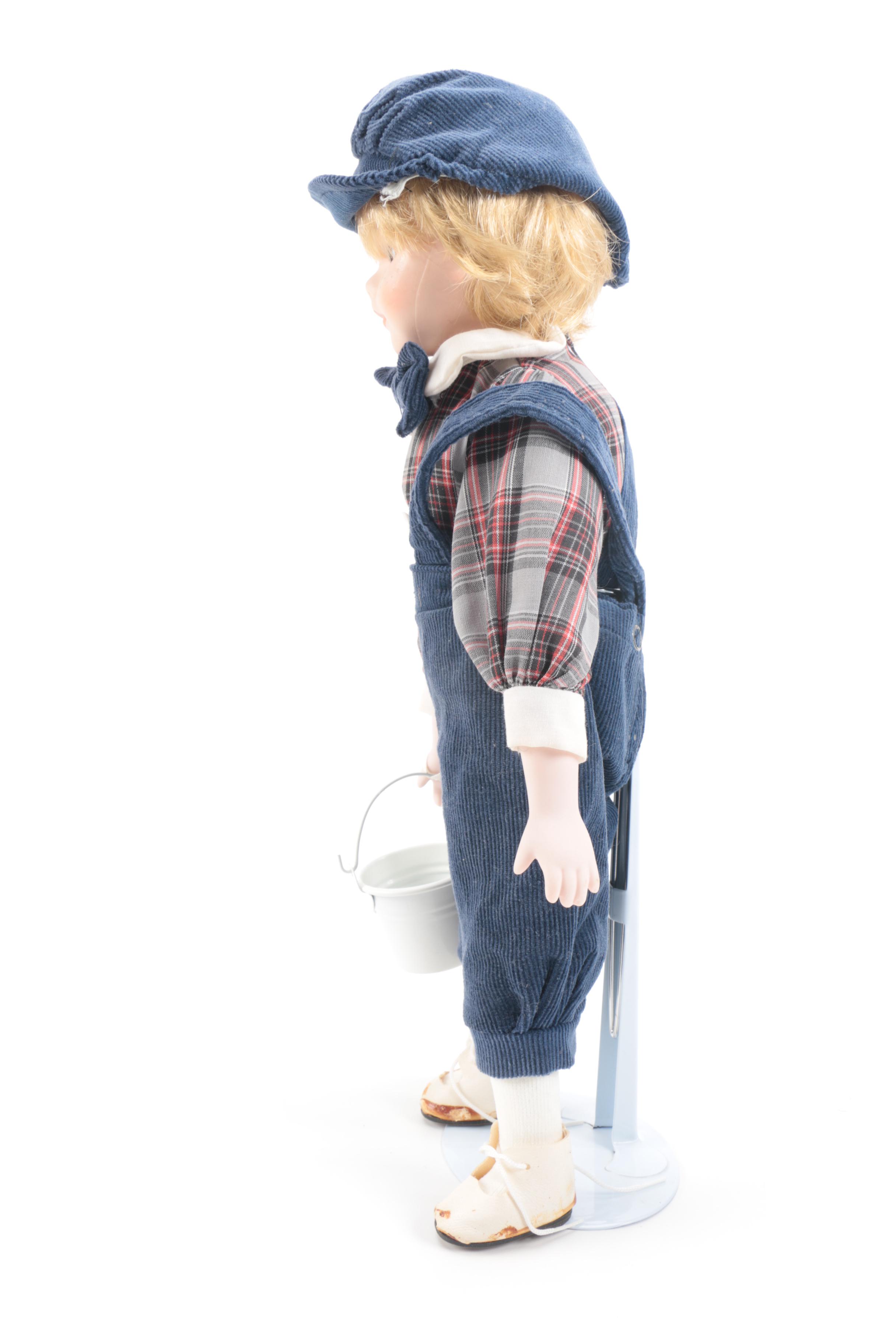 Jack and Jill Porcelain Dolls