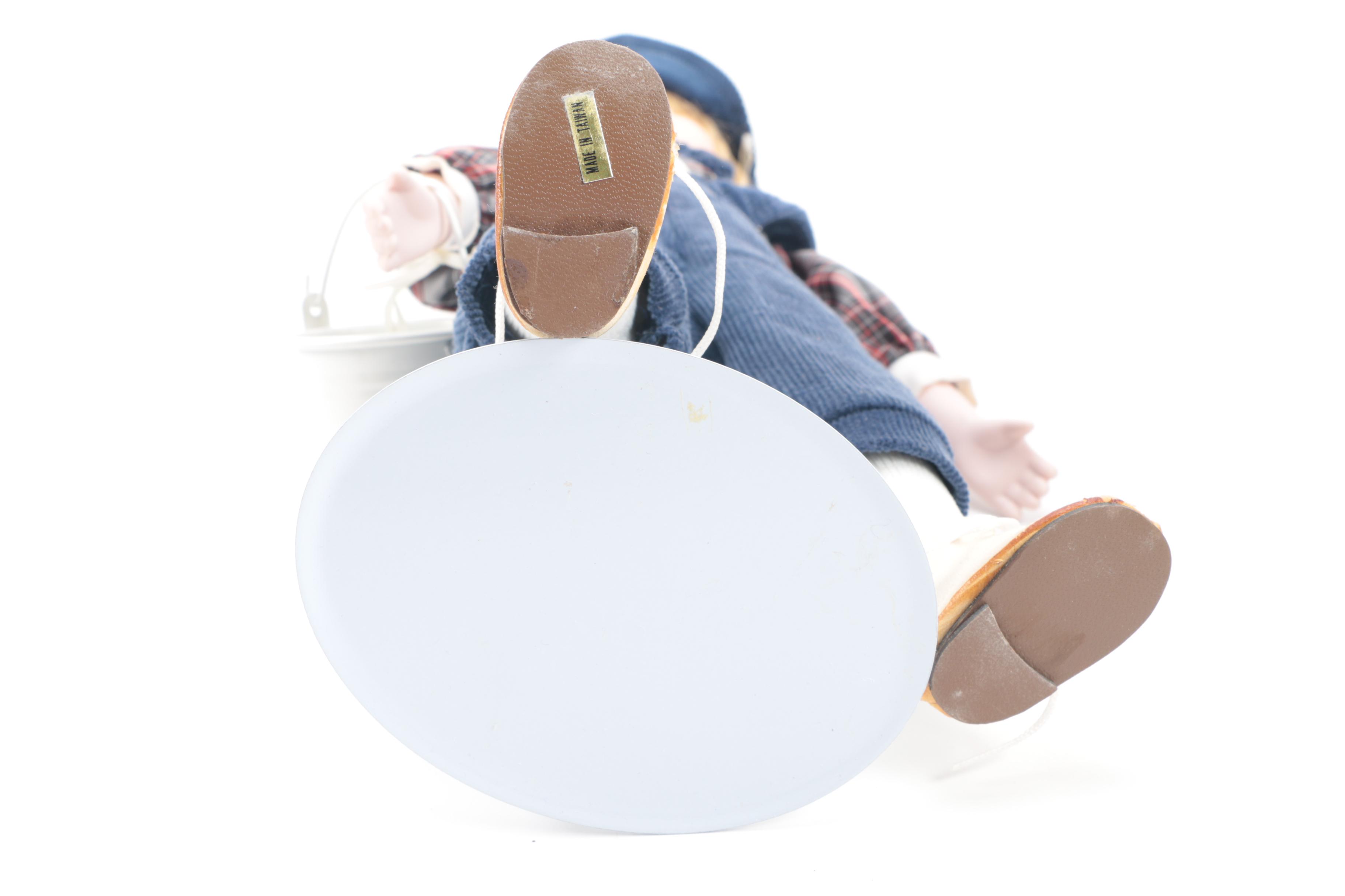 Jack and Jill Porcelain Dolls