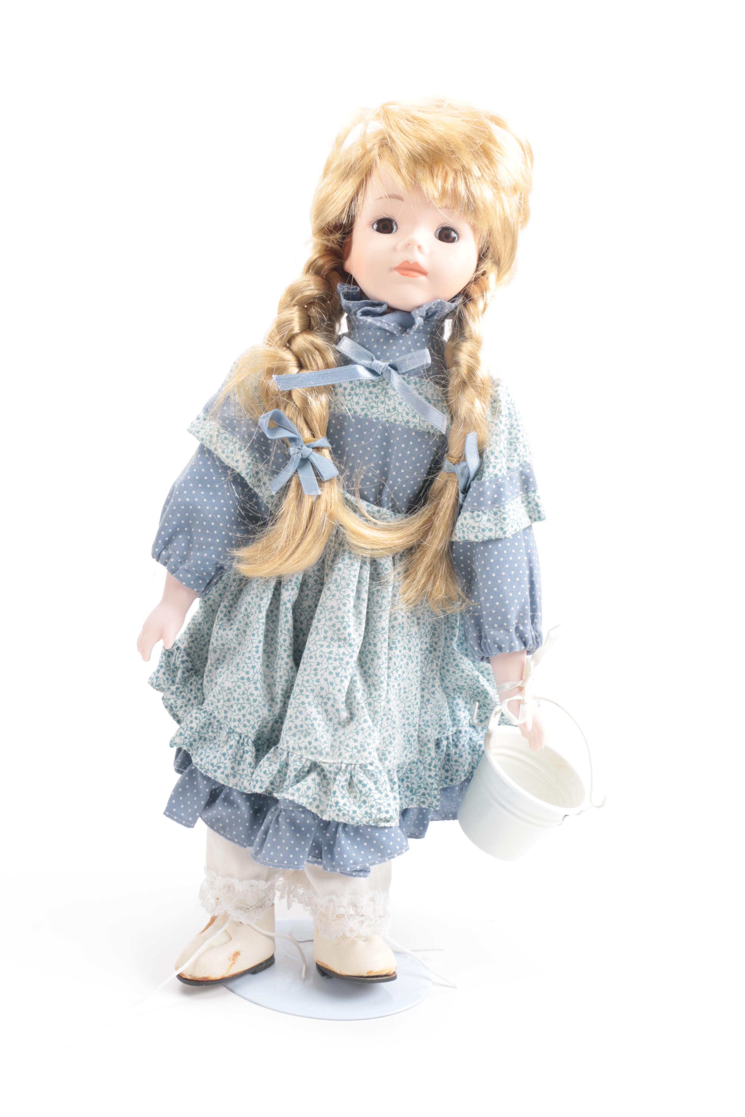Jack and Jill Porcelain Dolls