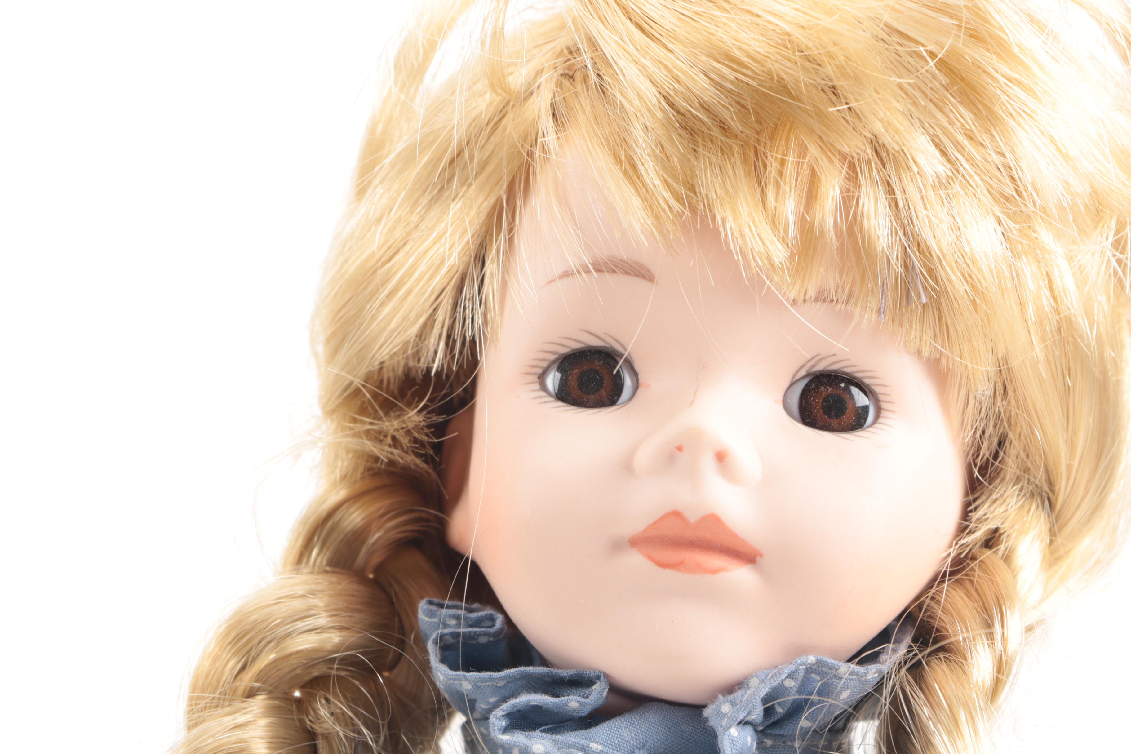 Jack and Jill Porcelain Dolls