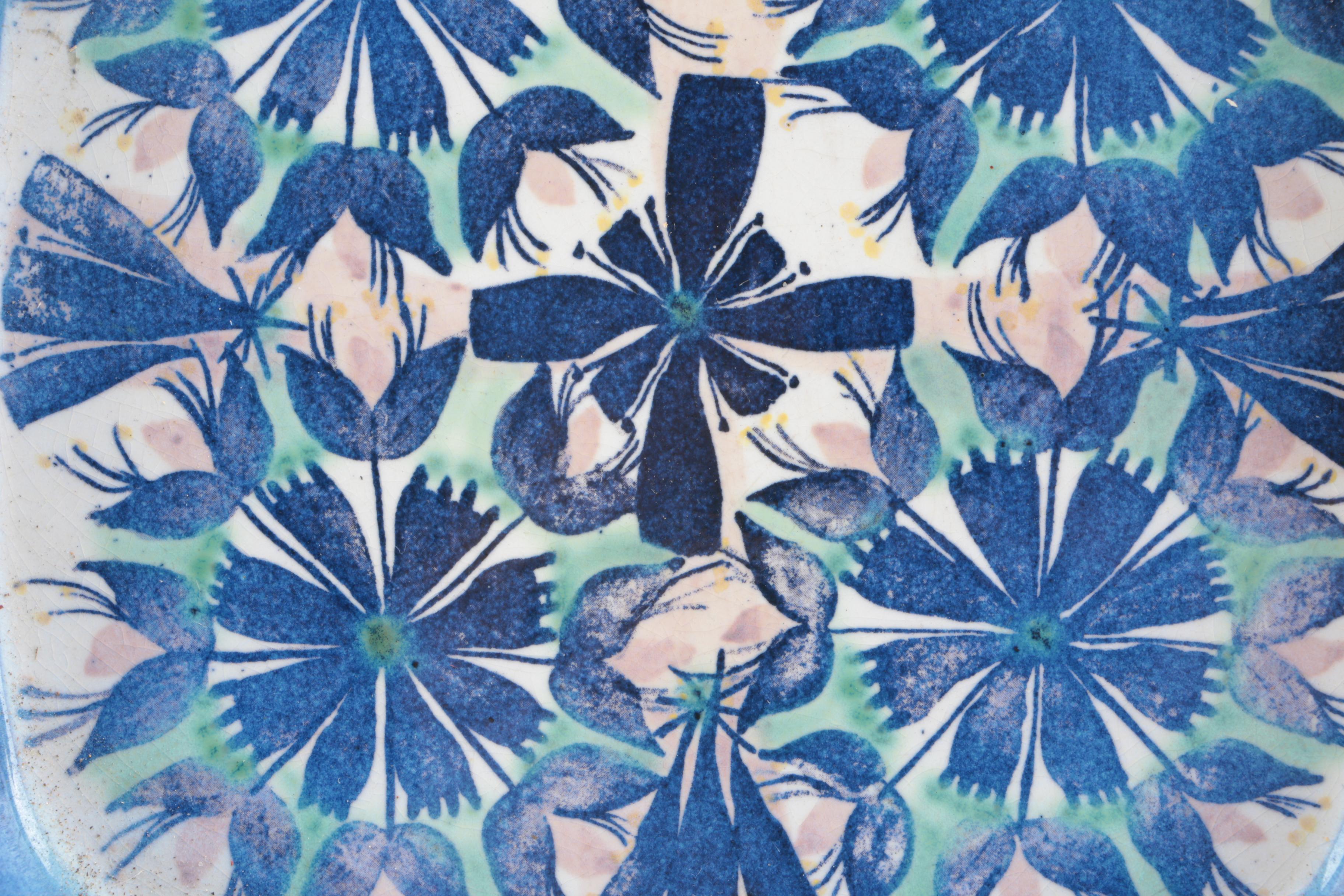 Pair of Danish Royal Copenhagen Fajance Pottery Pieces