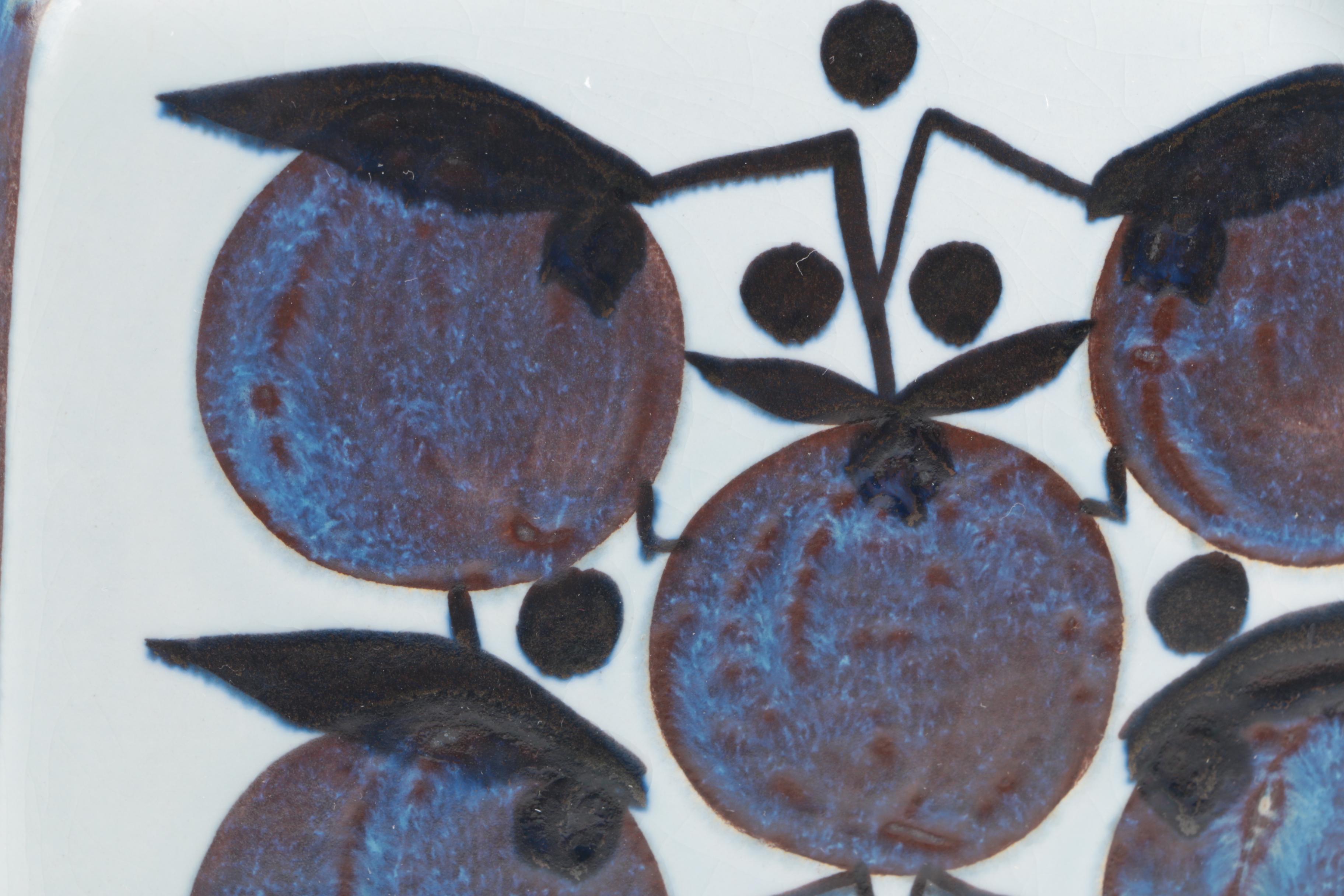 Pair of Danish Royal Copenhagen Fajance Pottery Pieces