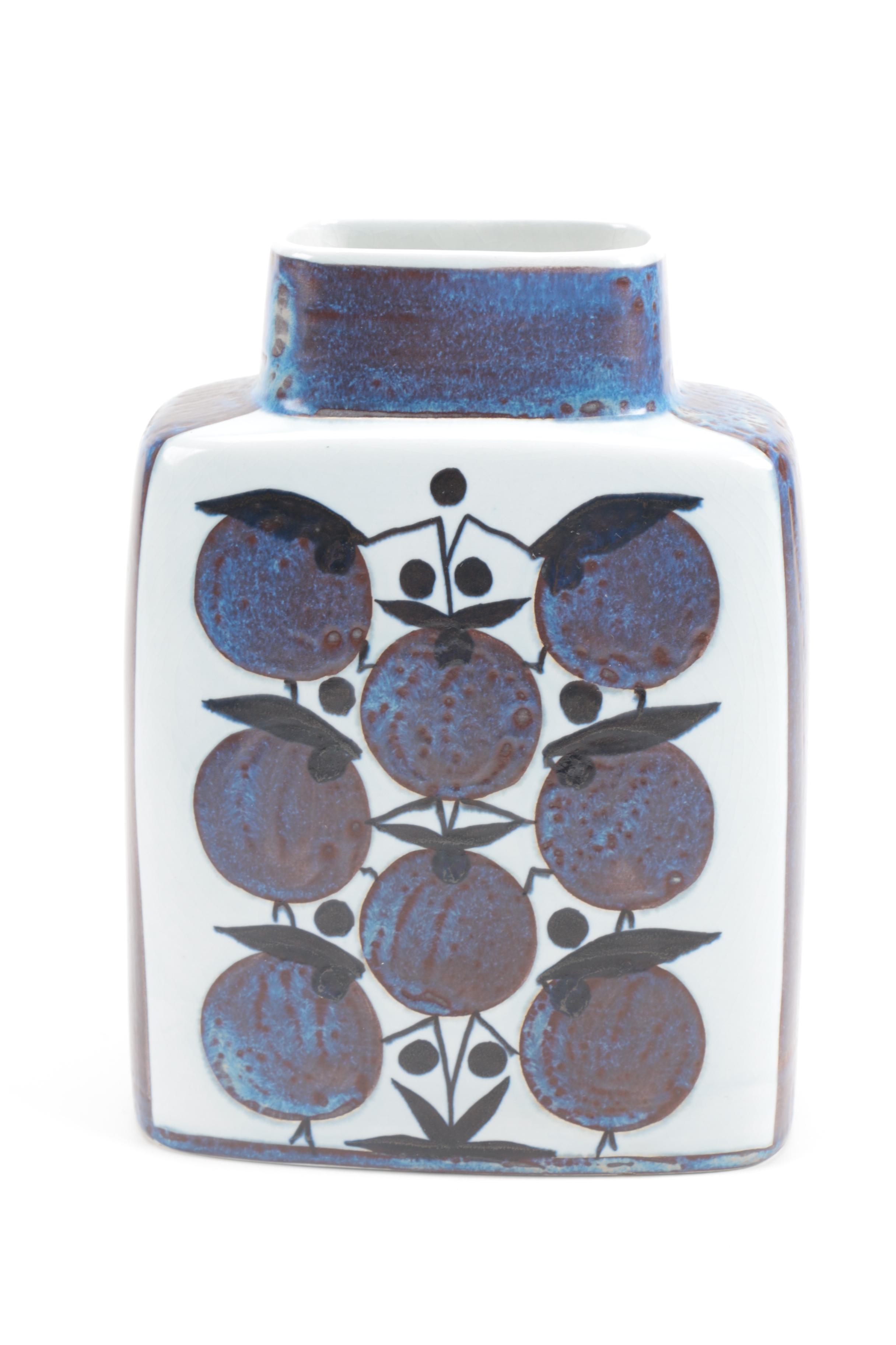 Pair of Danish Royal Copenhagen Fajance Pottery Pieces