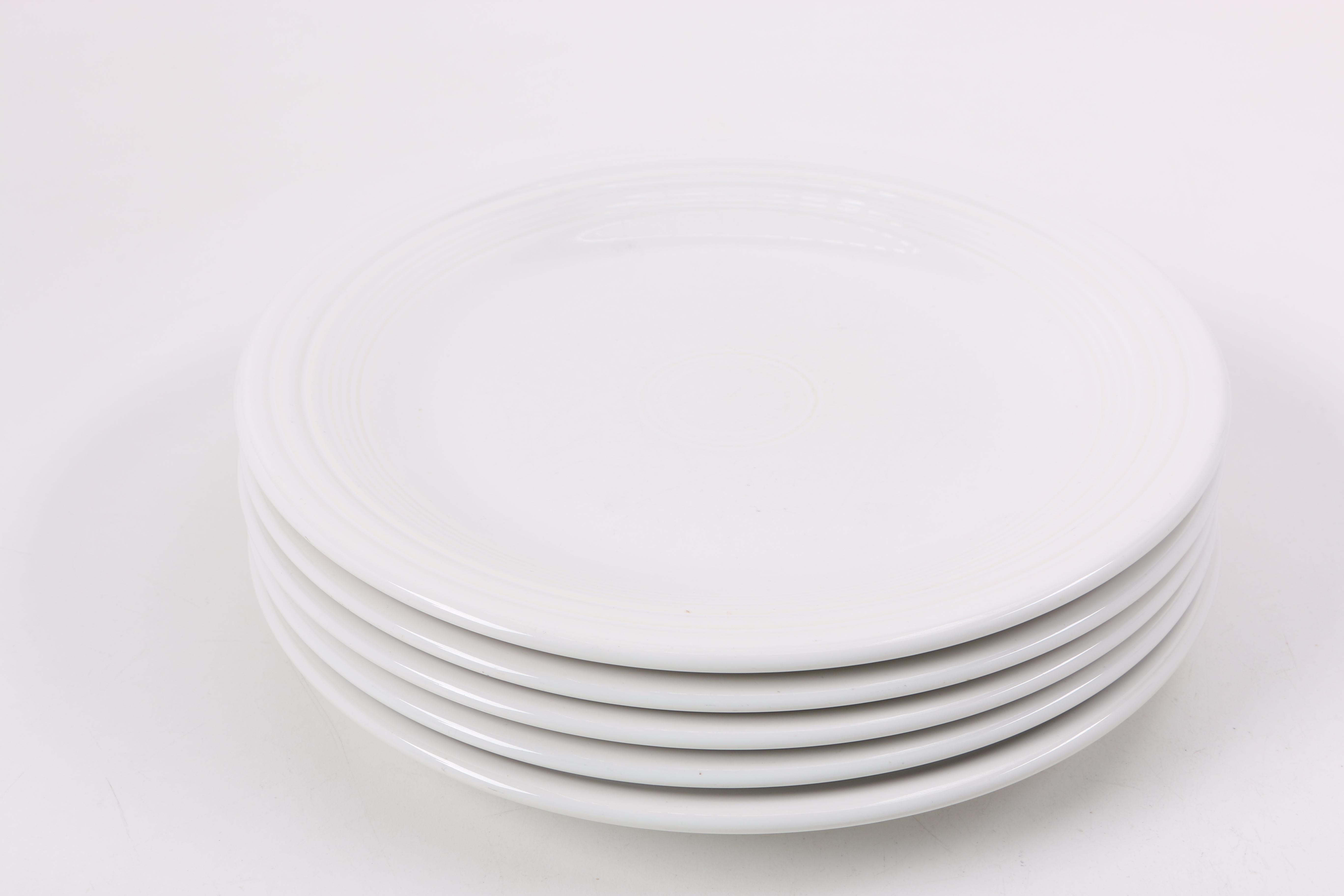 Homer Laughlin "Fiesta White" Plates