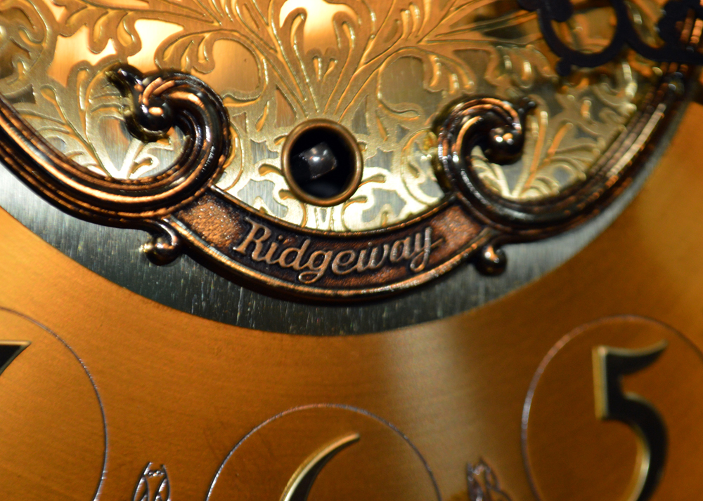 Ridgeway Curio Grandfather Clock