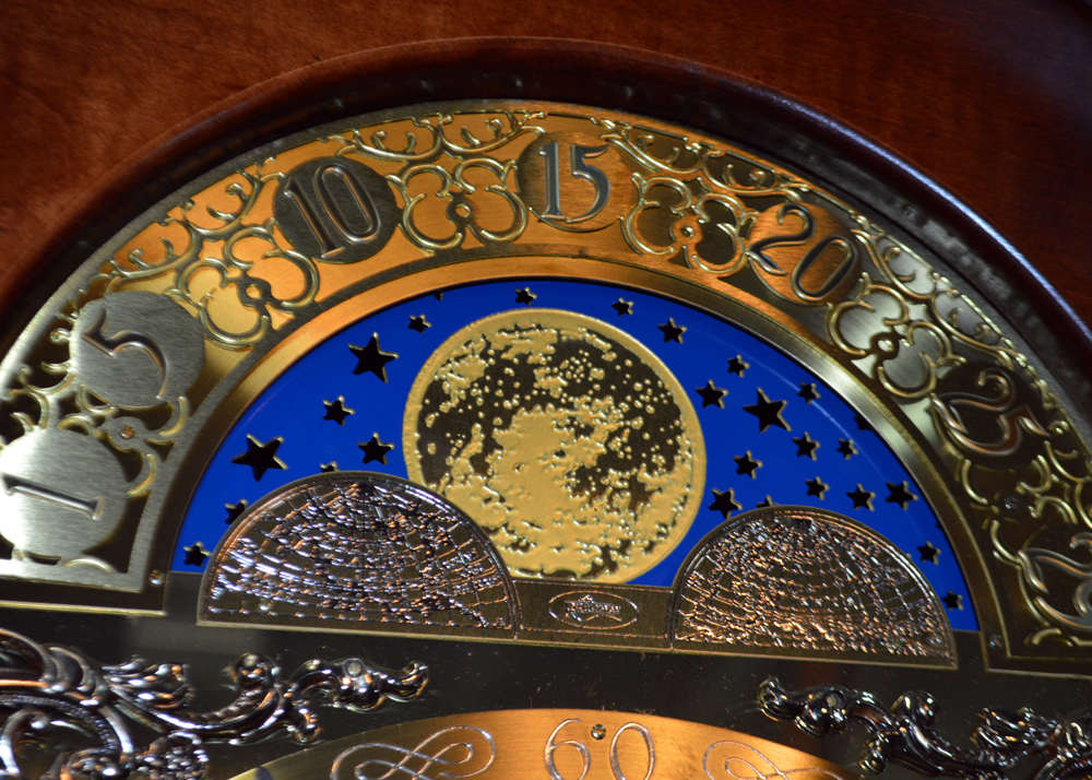 Ridgeway Curio Grandfather Clock