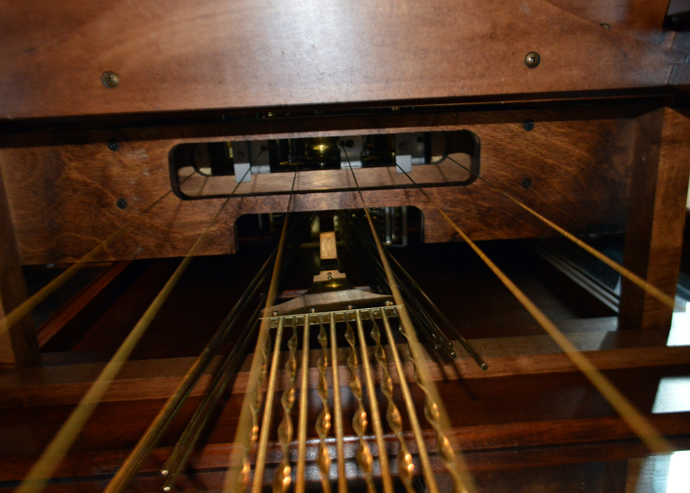 Ridgeway Curio Grandfather Clock