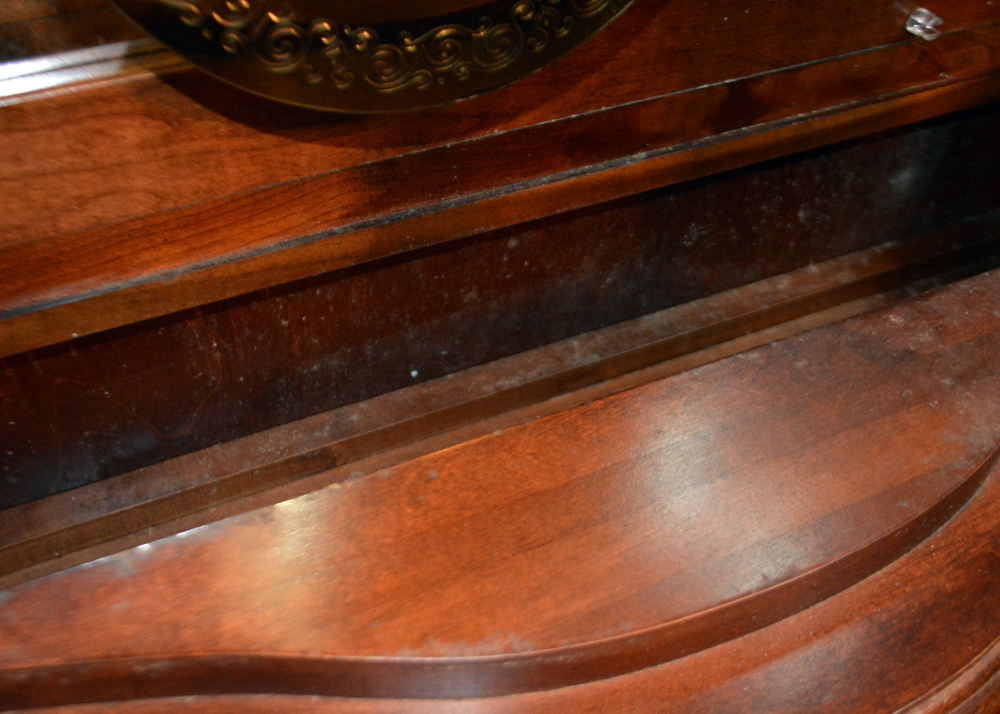 Ridgeway Curio Grandfather Clock